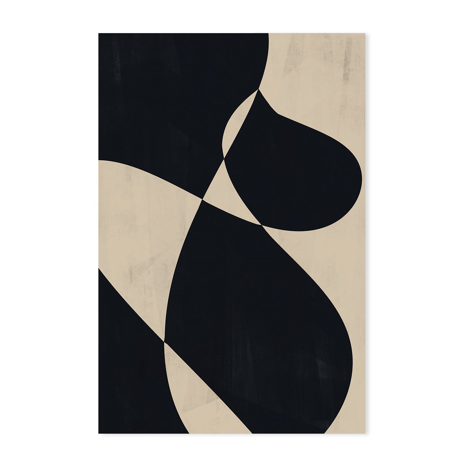 wall-art-print-canvas-poster-framed-Undulations, Style A & B, Set Of 2 , By Danushka Abeygoda-GIOIA-WALL-ART