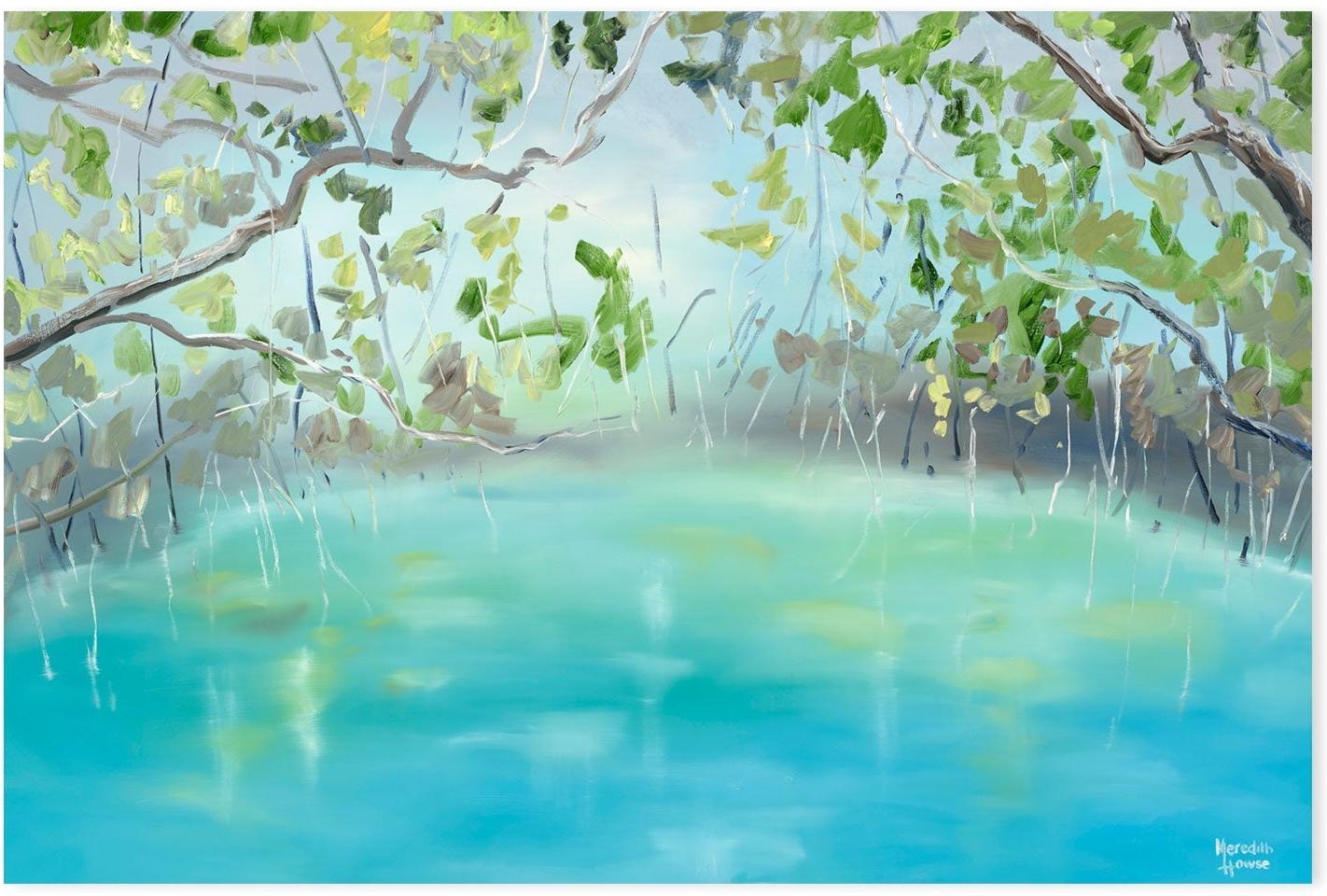 wall-art-print-canvas-poster-framed-Upper Daintree , By Meredith Howse-GIOIA-WALL-ART