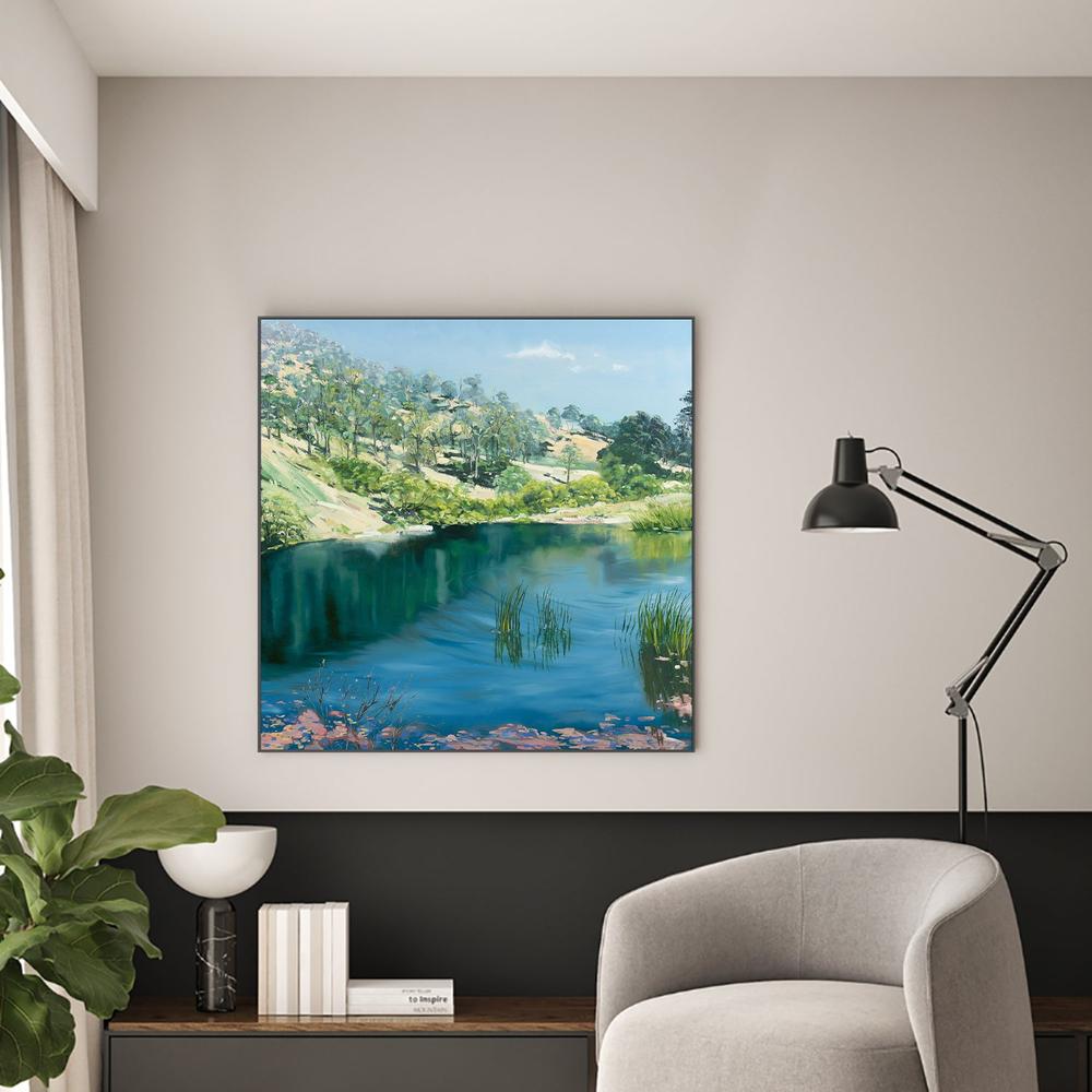 wall-art-print-canvas-poster-framed-Upper Reaches of the Brisbane-2