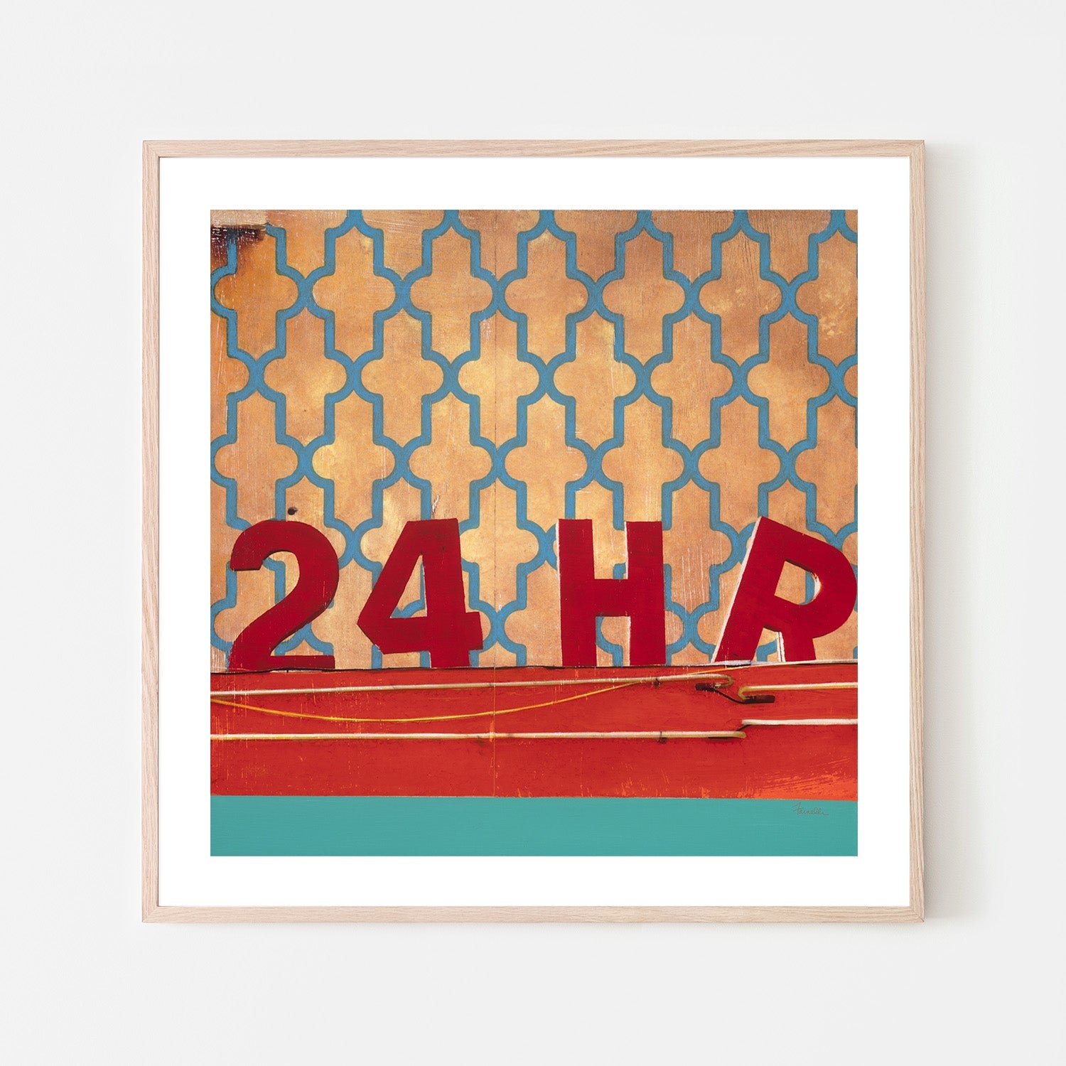 wall-art-print-canvas-poster-framed-Urban Collage 24 Hr , By Deanna Fainelli-6