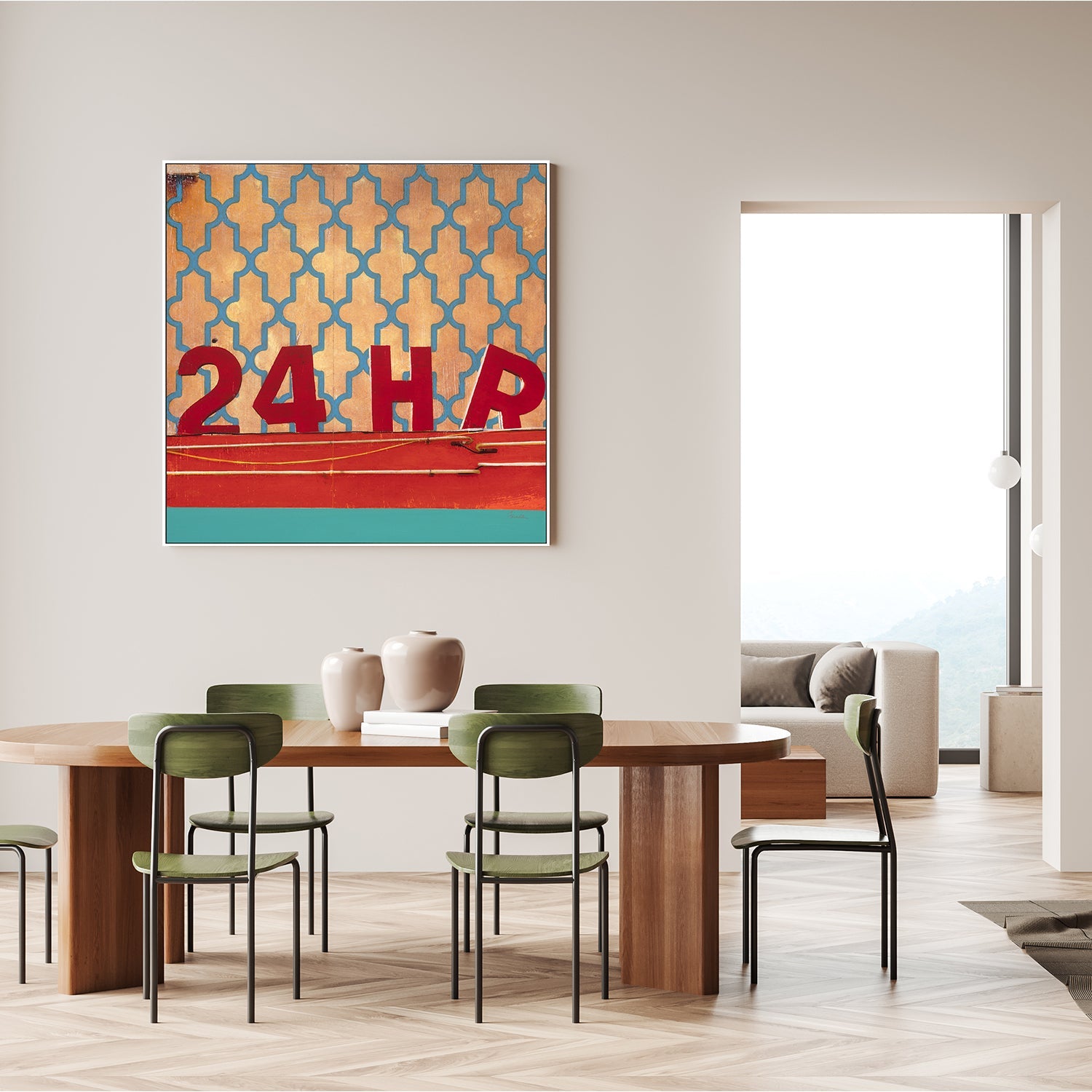 wall-art-print-canvas-poster-framed-Urban Collage 24 Hr , By Deanna Fainelli-7