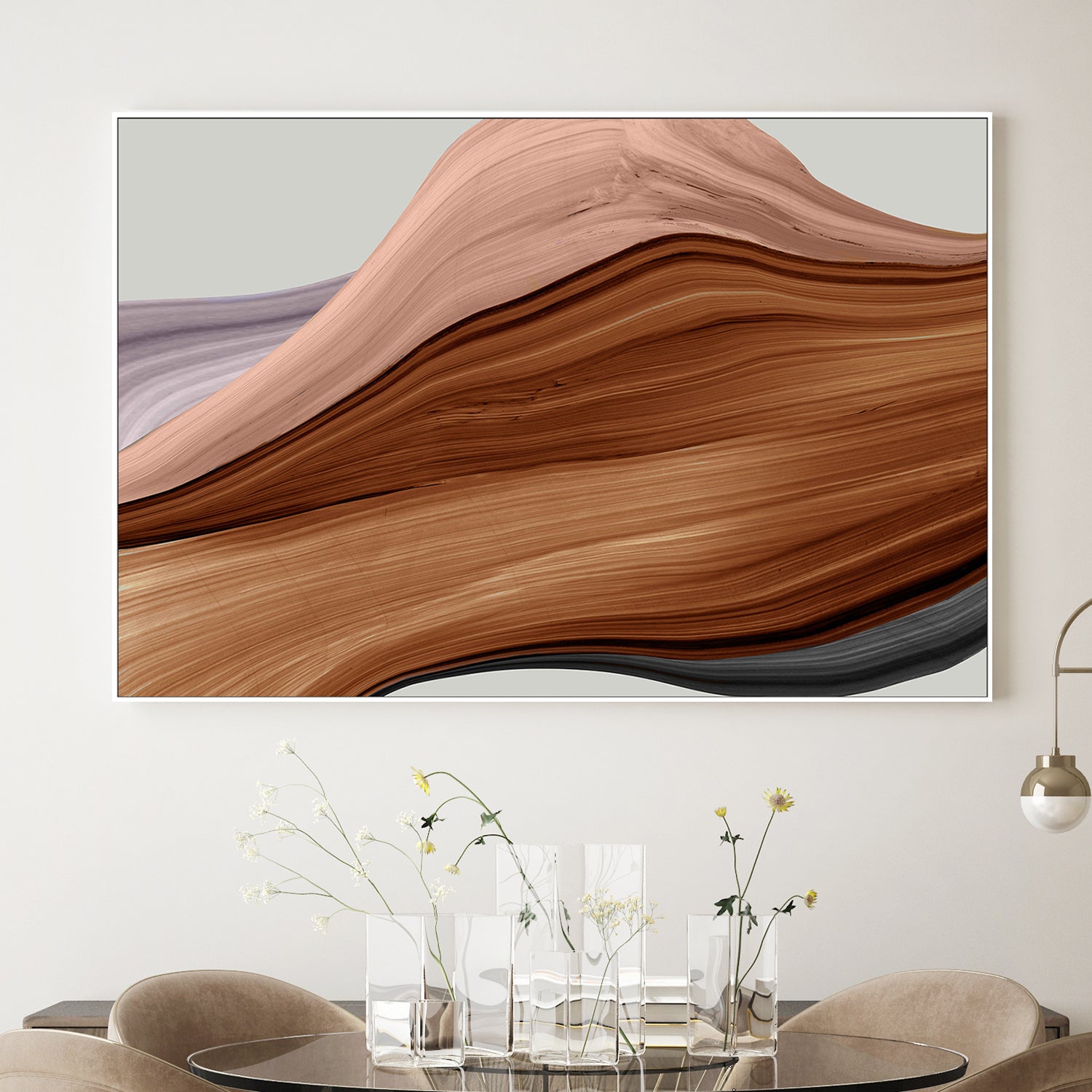 wall-art-print-canvas-poster-framed-Veins of Oak, Style A-2