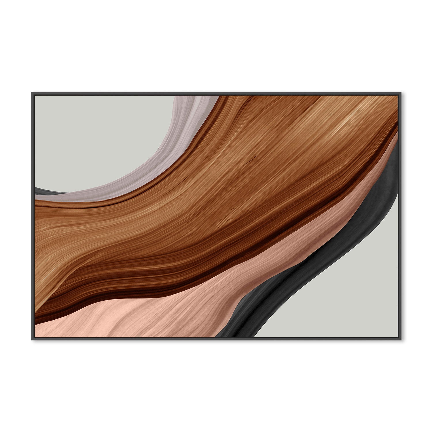 wall-art-print-canvas-poster-framed-Veins of Oak, Style B-3