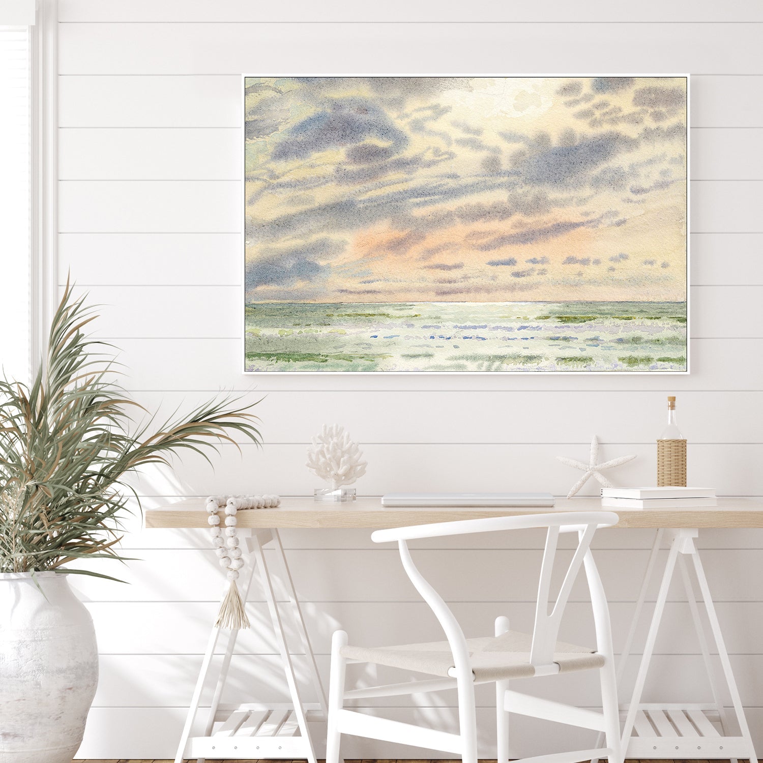 wall-art-print-canvas-poster-framed-VENICE BEACH SUNSET , By David Dallison-2