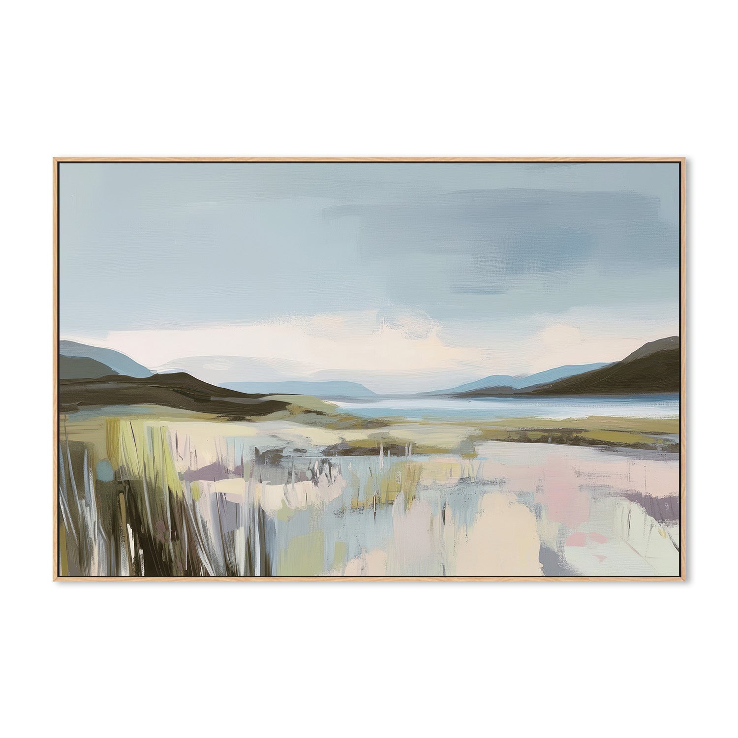 wall-art-print-canvas-poster-framed-Verdant Waters-4