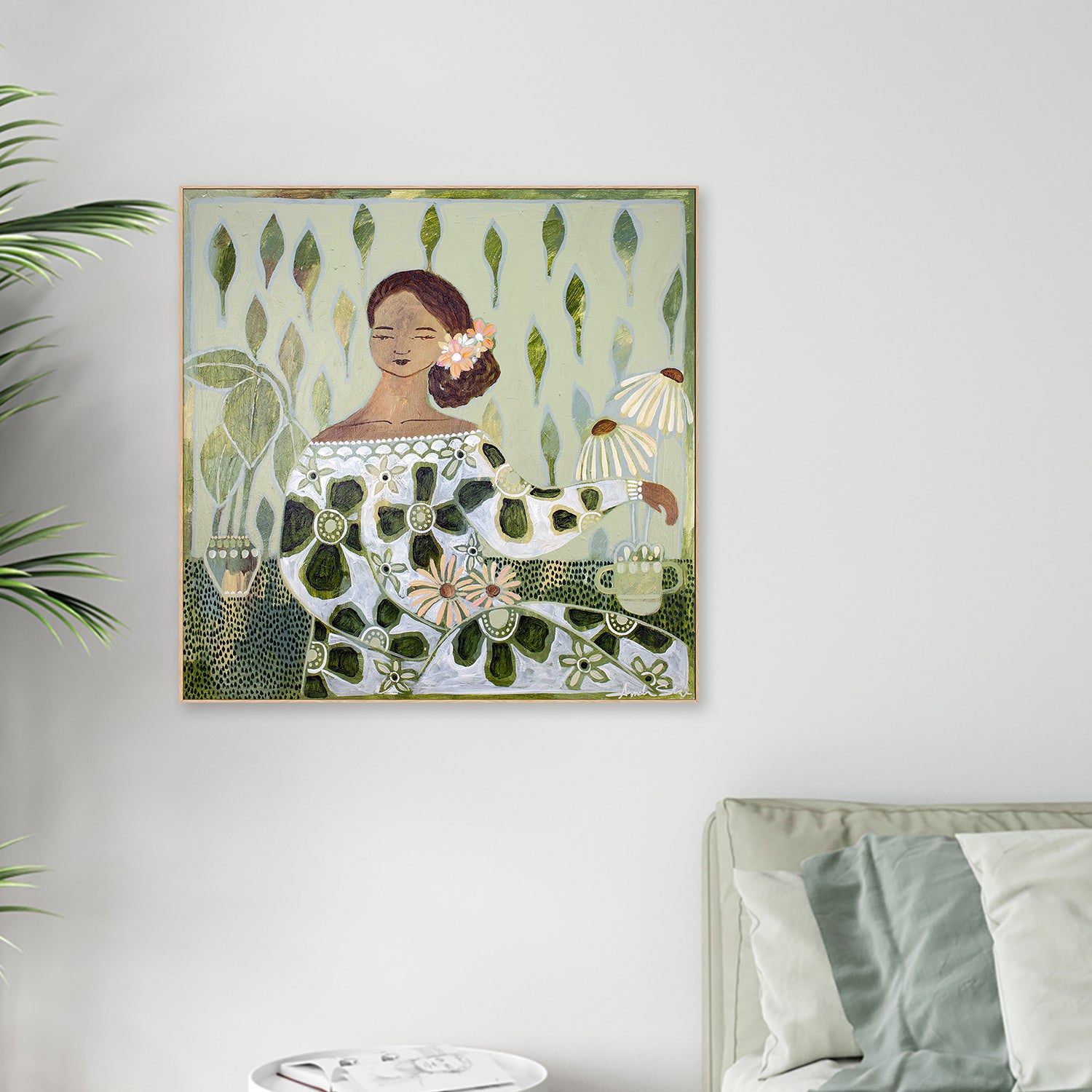 wall-art-print-canvas-poster-framed-Vesna, Echinacea , By Amanda Skye-3