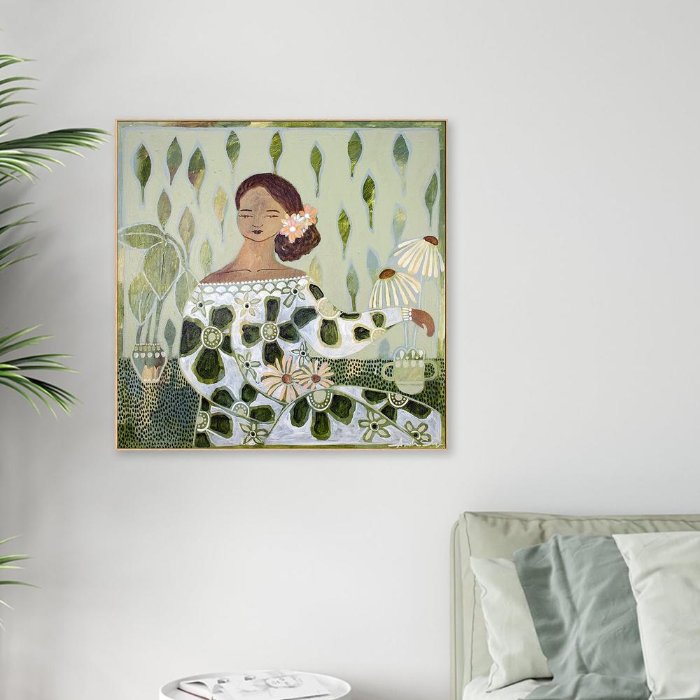 wall-art-print-canvas-poster-framed-Vesna, Echinacea , By Amanda Skye-3