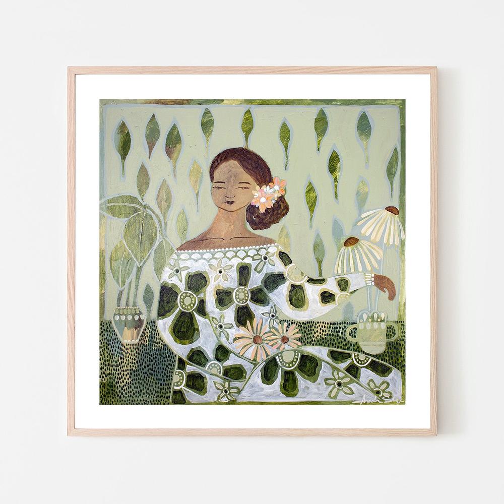 wall-art-print-canvas-poster-framed-Vesna, Echinacea , By Amanda Skye-7