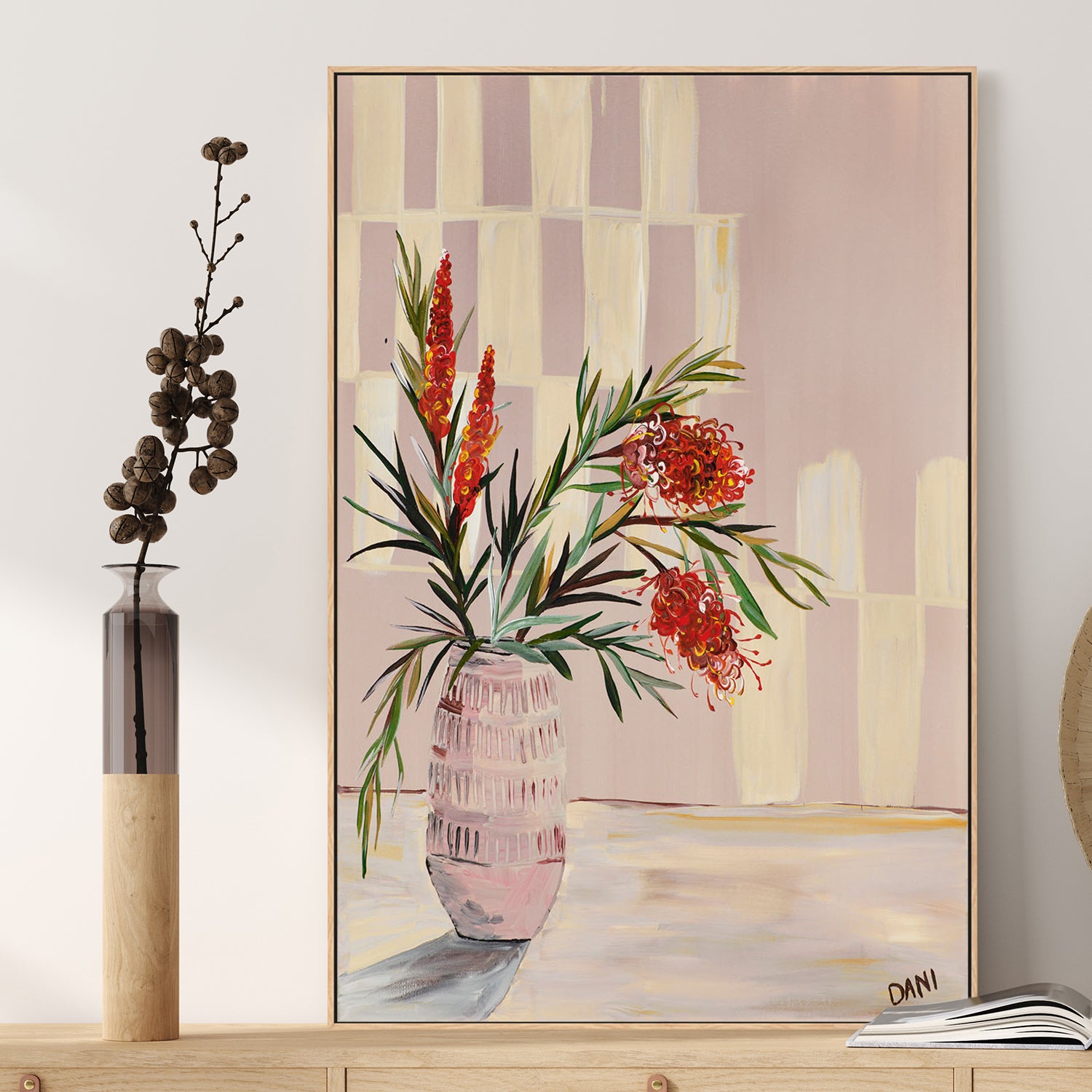 wall-art-print-canvas-poster-framed-Vessel, Style B , By Dani Heyward-2