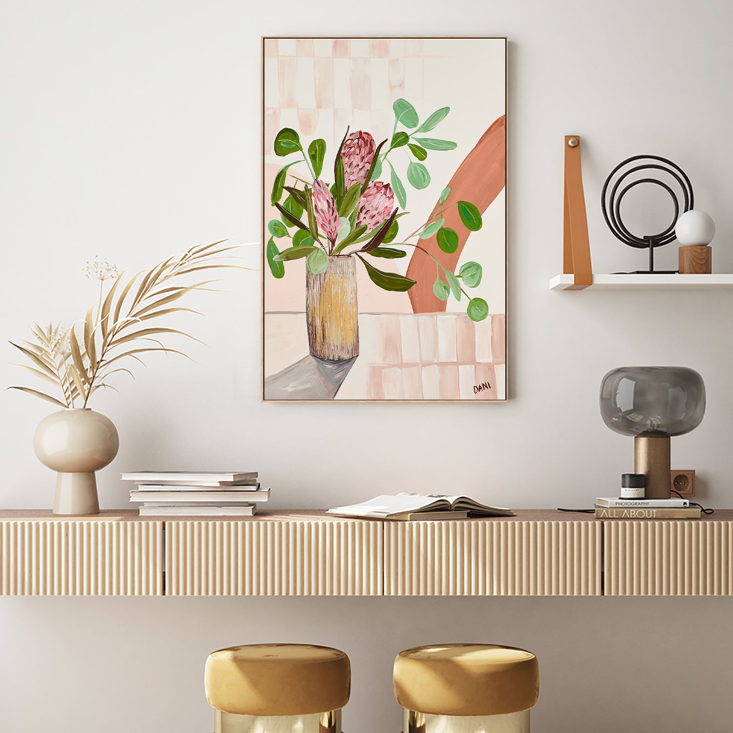 wall-art-print-canvas-poster-framed-Vessel, Style C , By Dani Heyward-7