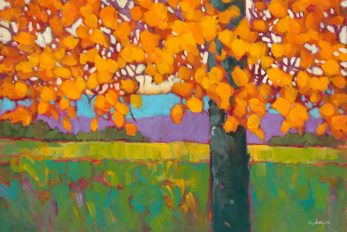 Vibrant Autumn , By J Charles,Wall Art Canvas Print, Poster,Range of