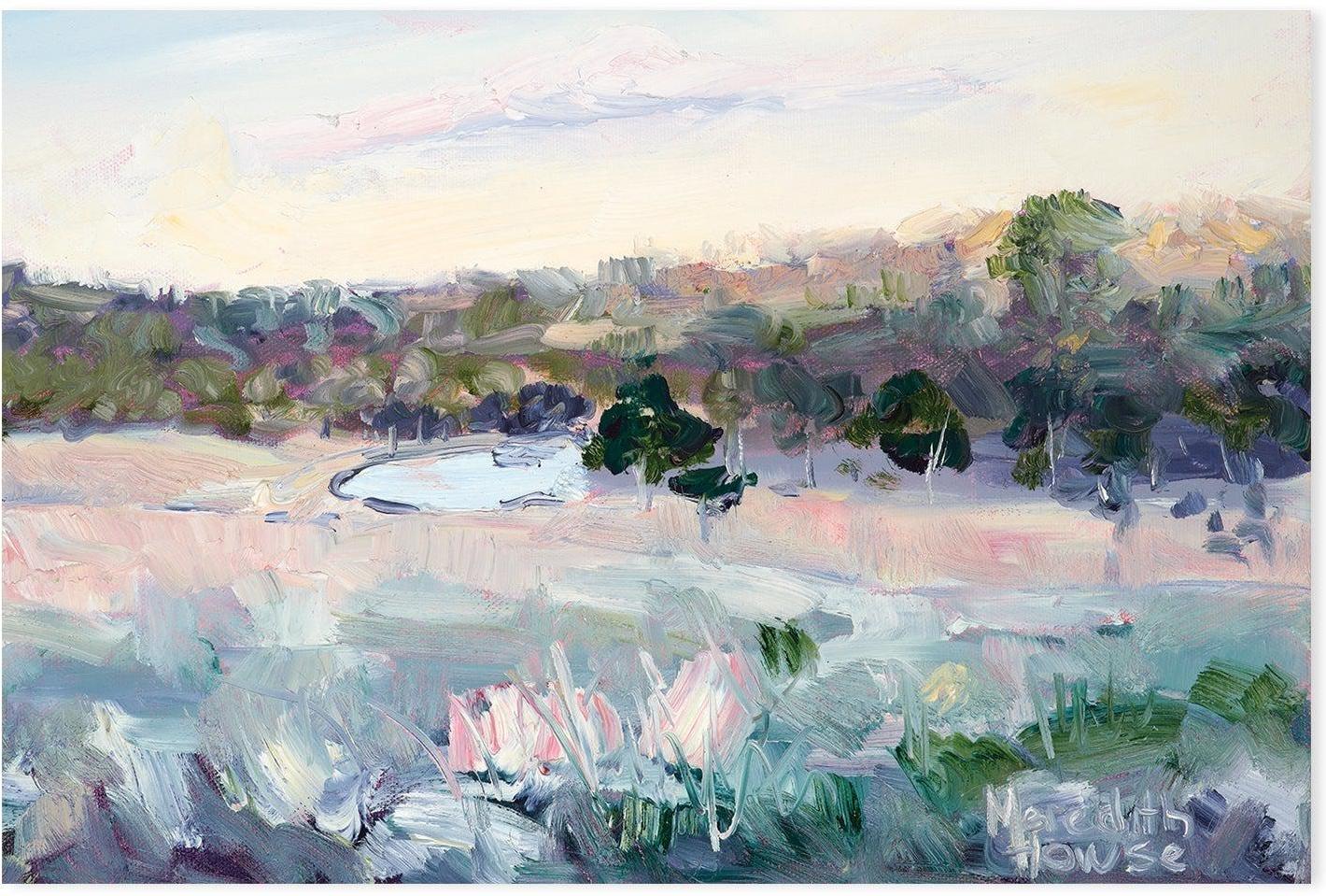 wall-art-print-canvas-poster-framed-View to Pioneer Park from Cootamundra Hill, Style B-by-Meredith Howse-Gioia Wall Art
