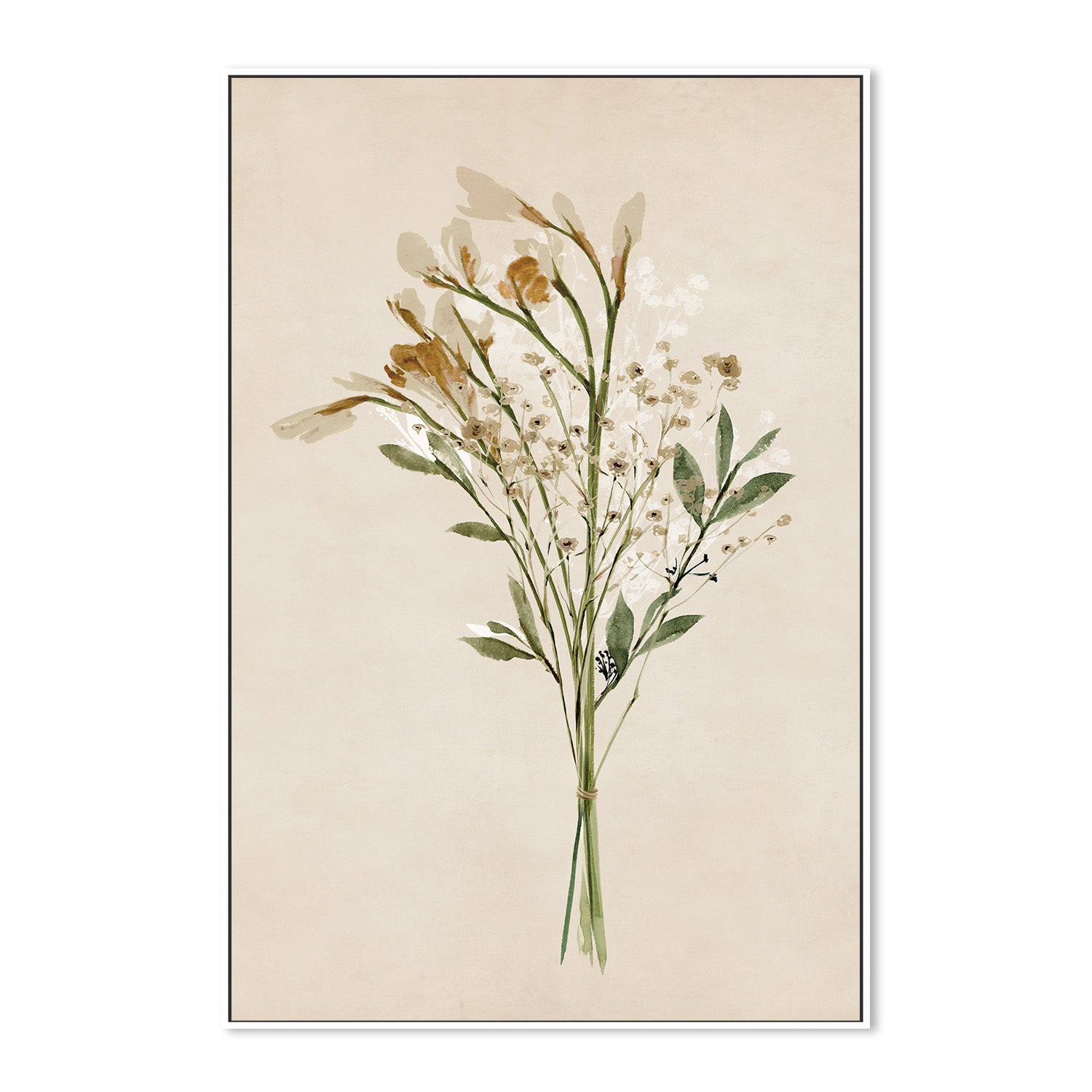 wall-art-print-canvas-poster-framed-Vintage Dried Bunch, Style B , By Isabelle Z-5