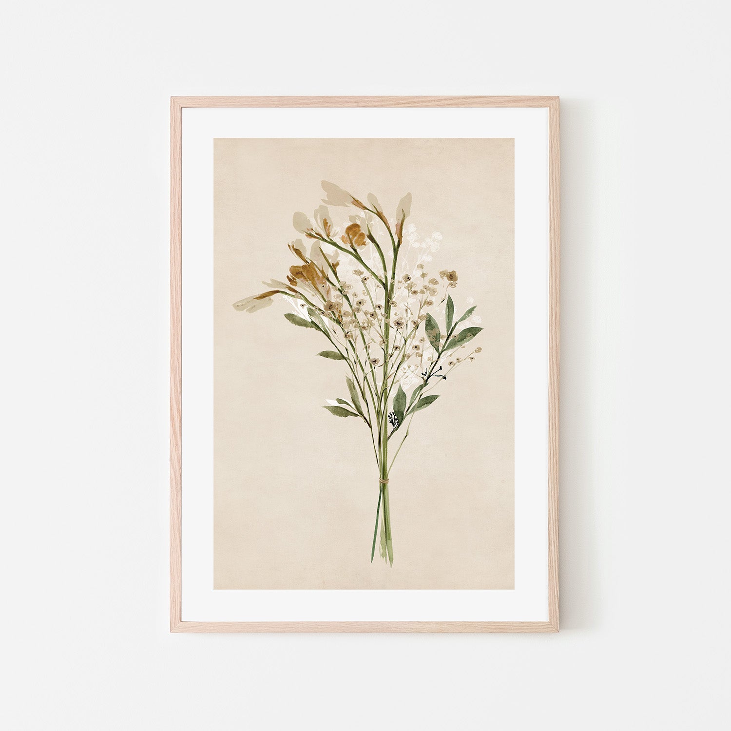 wall-art-print-canvas-poster-framed-Vintage Dried Bunch, Style B , By Isabelle Z-6