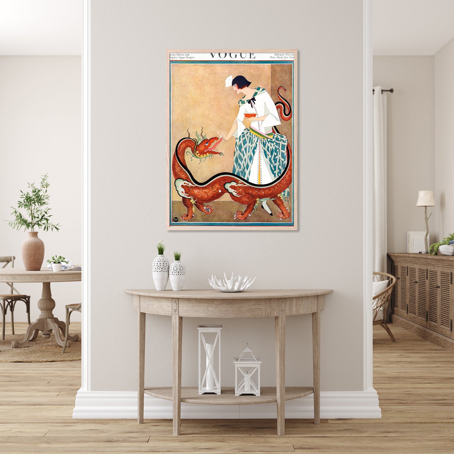 wall-art-print-canvas-poster-framed-Vintage Fashion Cover IX-7