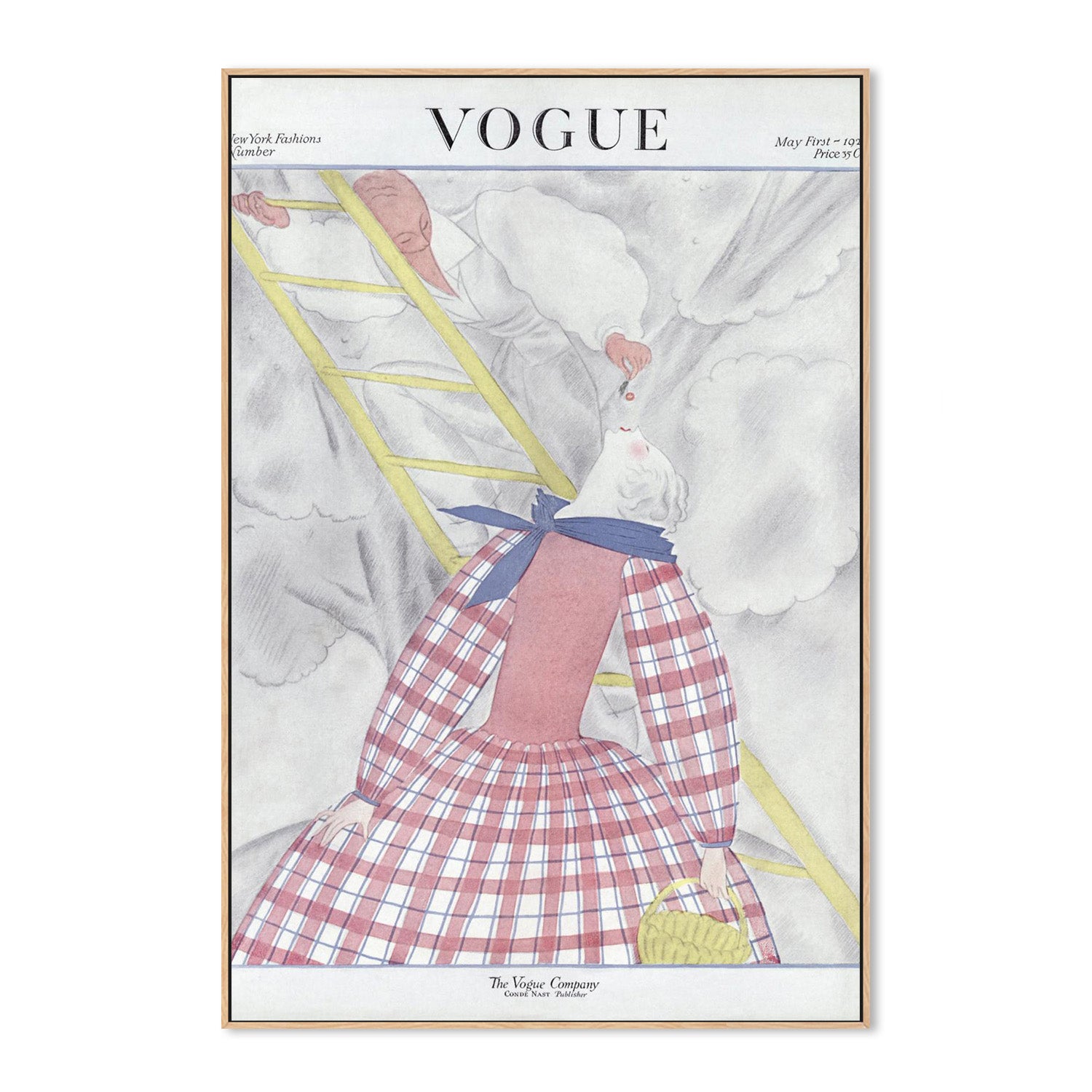 wall-art-print-canvas-poster-framed-Vintage Fashion Cover X-3