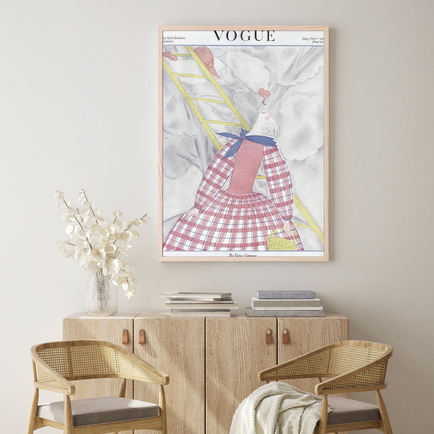 wall-art-print-canvas-poster-framed-Vintage Fashion Cover X-7