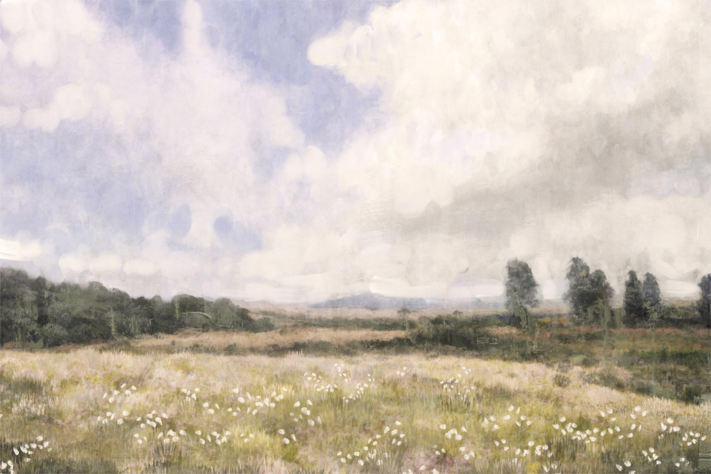 wall-art-print-canvas-poster-framed-Vintage Landscape, Style A , By Nina Blue-1