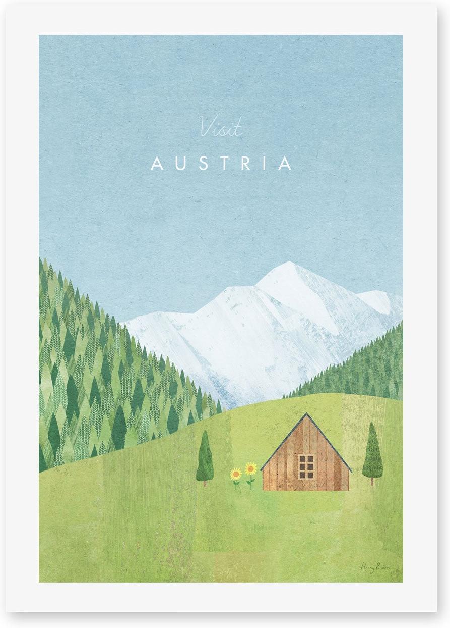 wall-art-print-canvas-poster-framed-Visit Austria , By Henry Rivers-GIOIA-WALL-ART