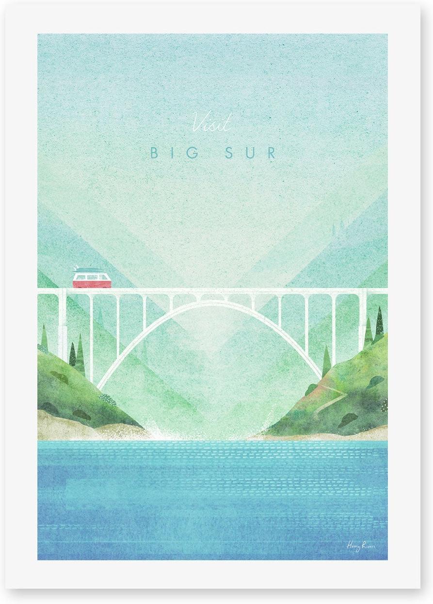 wall-art-print-canvas-poster-framed-Visit Big Sur , By Henry Rivers-GIOIA-WALL-ART