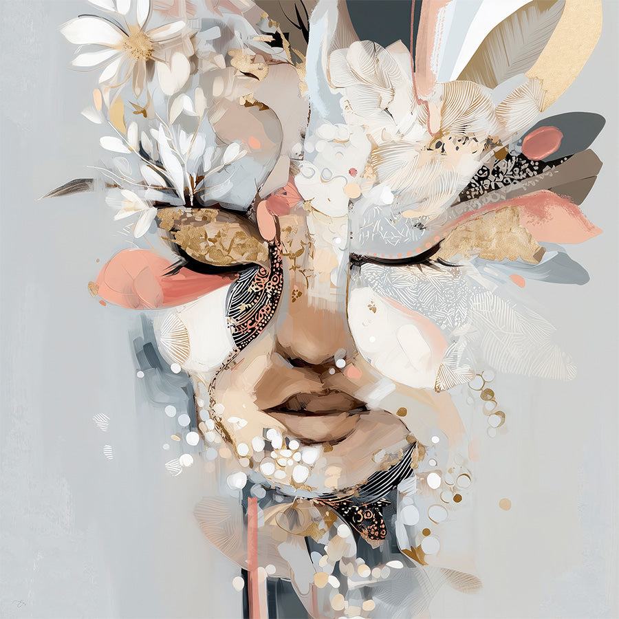 wall-art-print-canvas-poster-framed-Vivi, Left And Right, Set Of 2-9