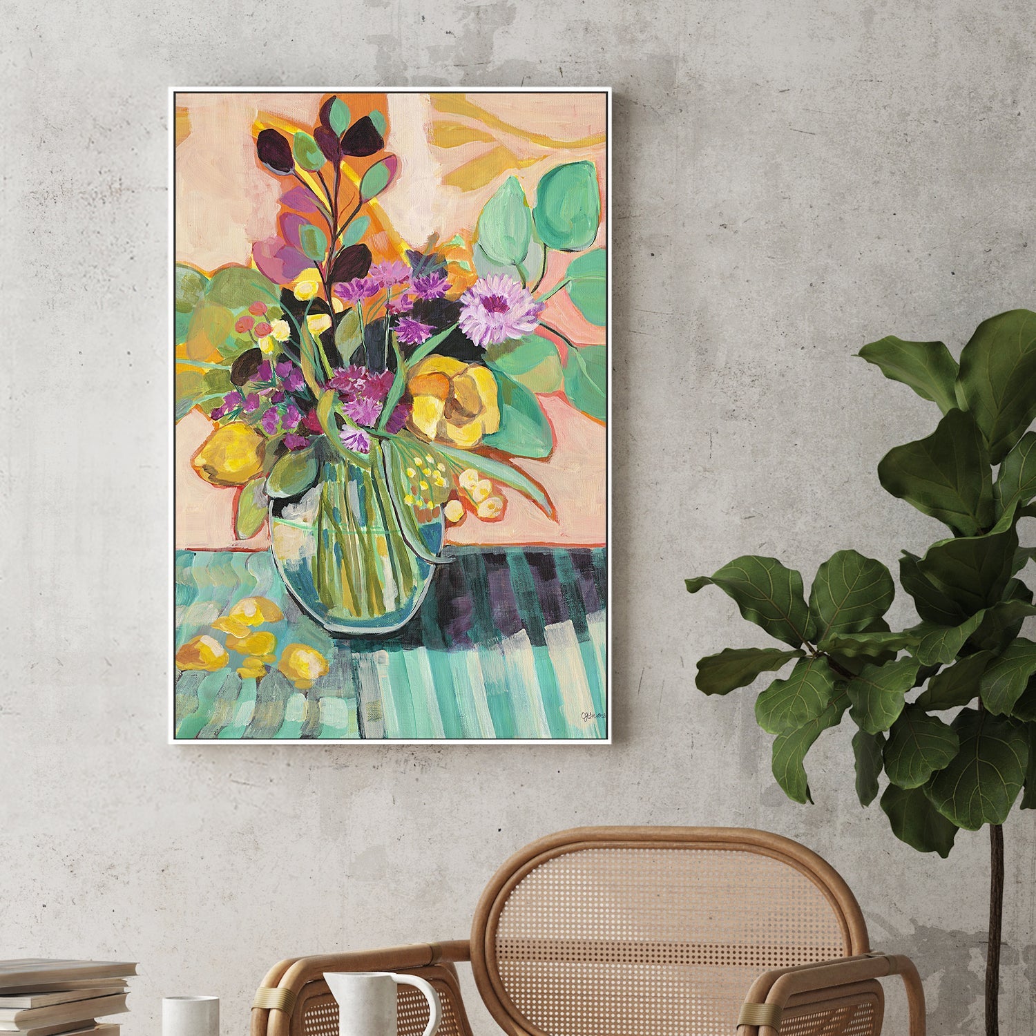 wall-art-print-canvas-poster-framed-Vivid Day , By CJ Swanson-2