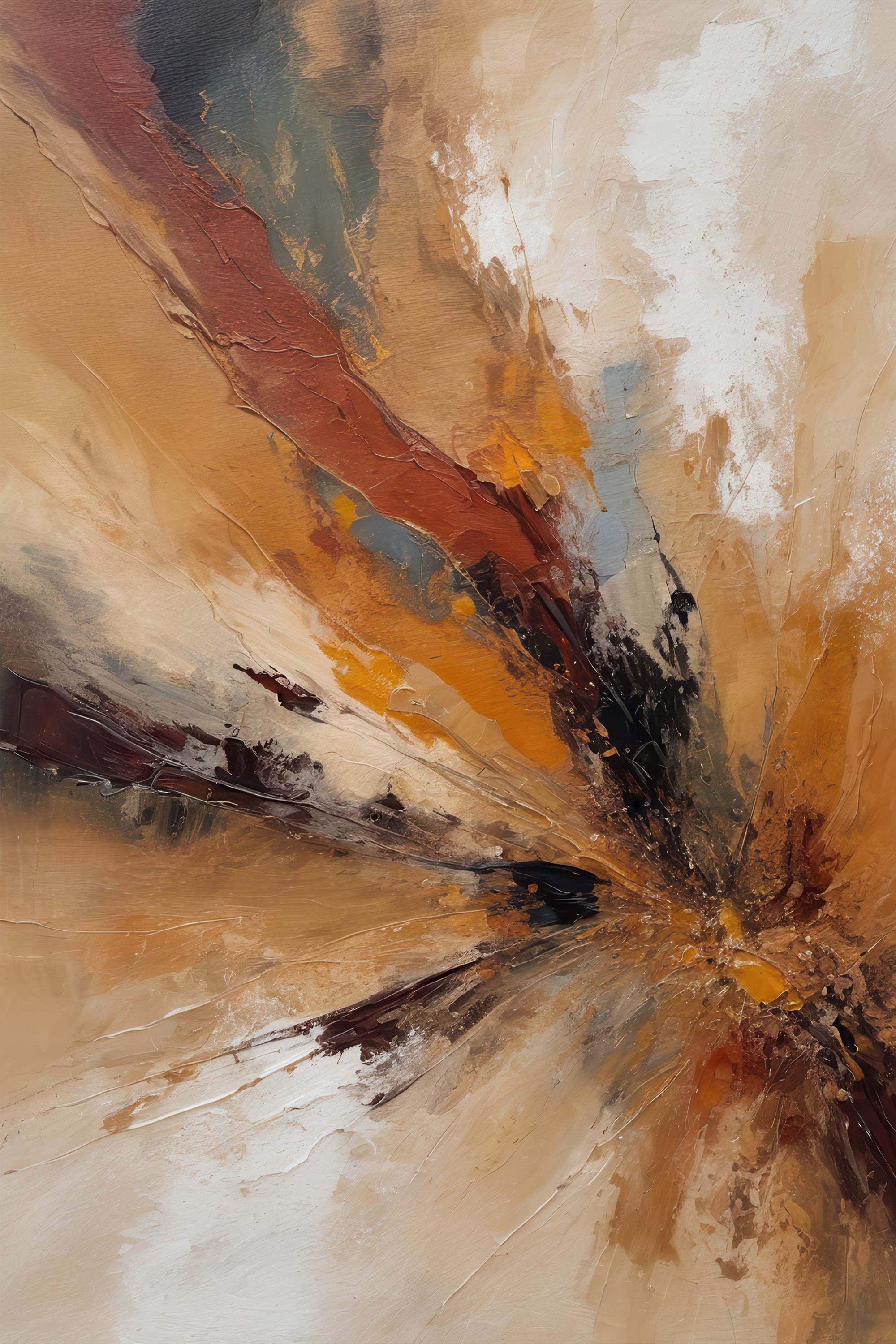 wall-art-print-canvas-poster-framed-volcanic eruption-1