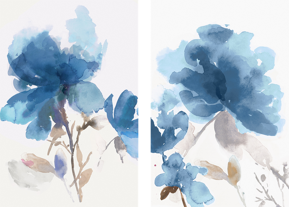 wall-art-print-canvas-poster-framed-Wake Me Softly, Style A & B, Set Of 2 , By Asia Jensen-1
