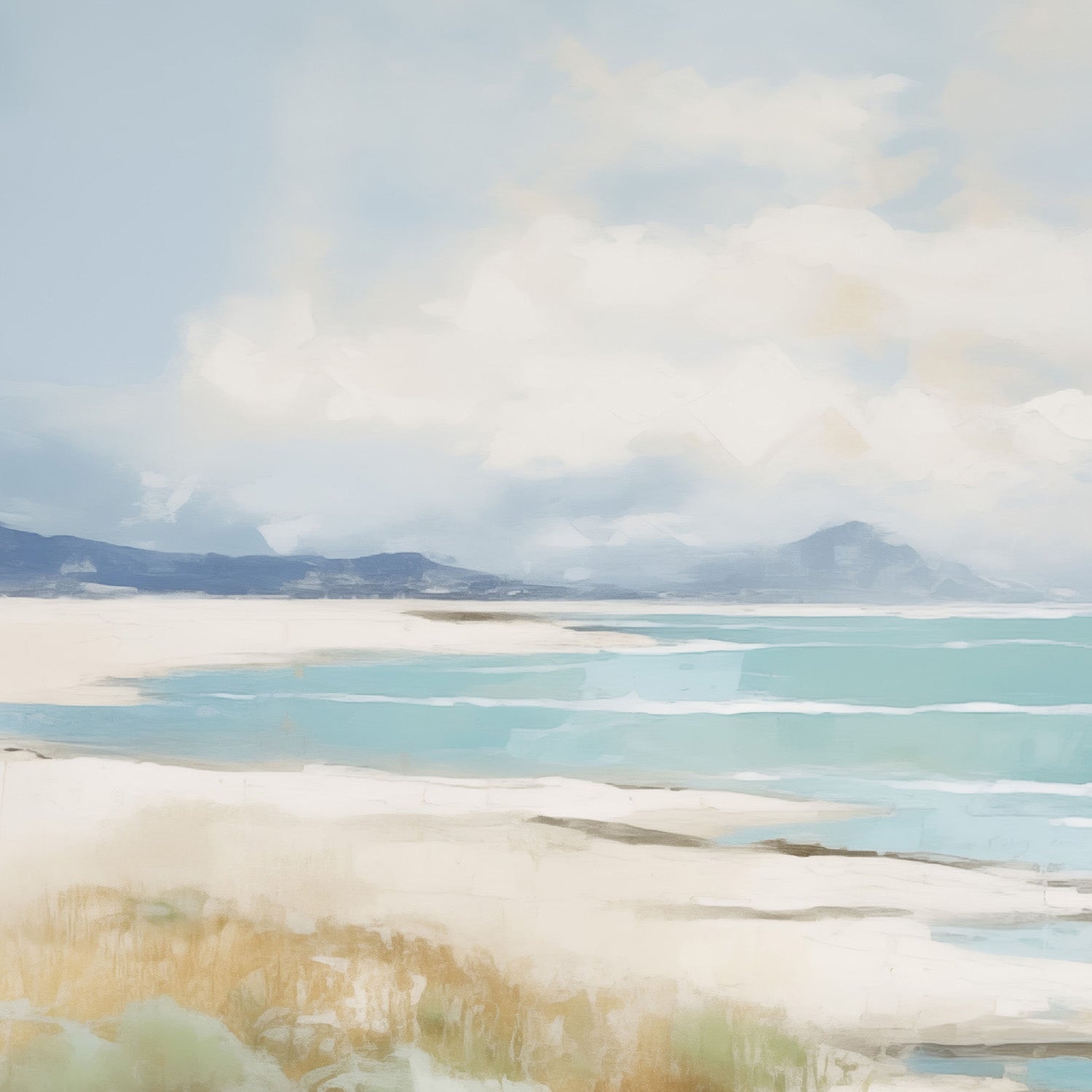 wall-art-print-canvas-poster-framed-Walk on the beach-10