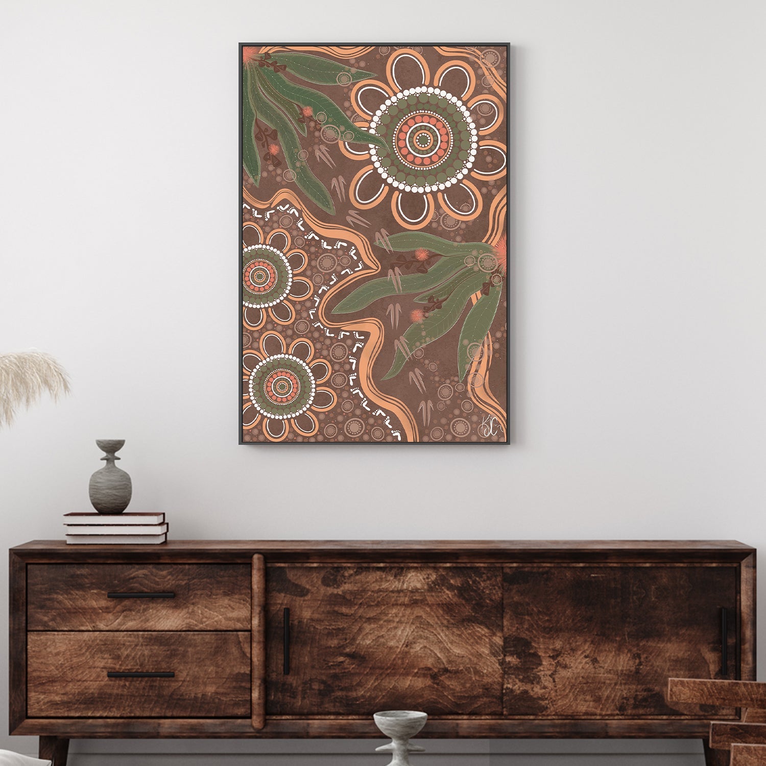 wall-art-print-canvas-poster-framed-Walkabout , By Kiz Costelloe-2