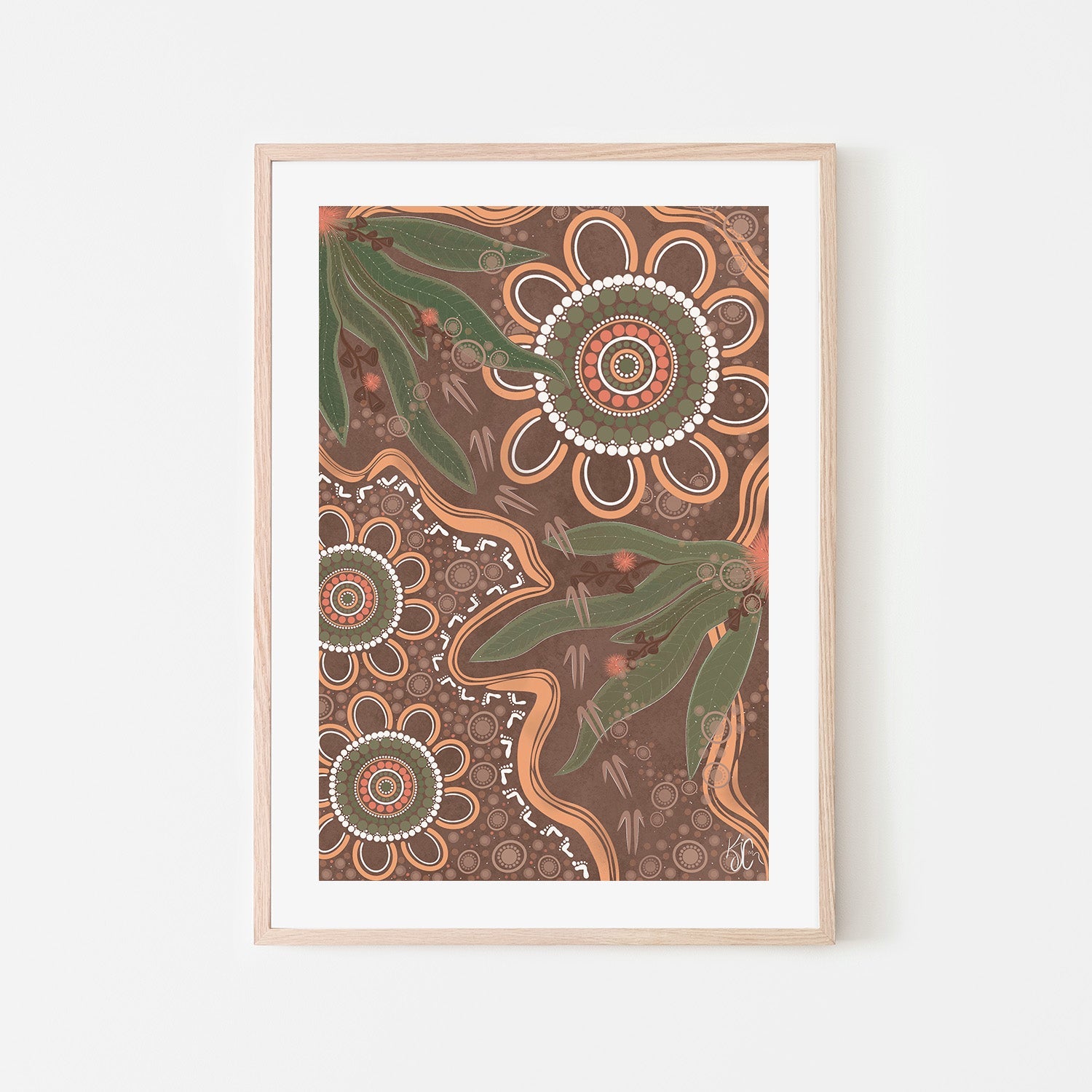 wall-art-print-canvas-poster-framed-Walkabout , By Kiz Costelloe-6