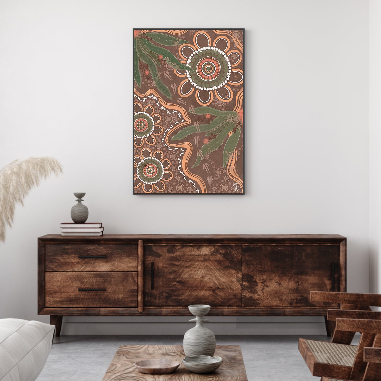 wall-art-print-canvas-poster-framed-Walkabout , By Kiz Costelloe-7