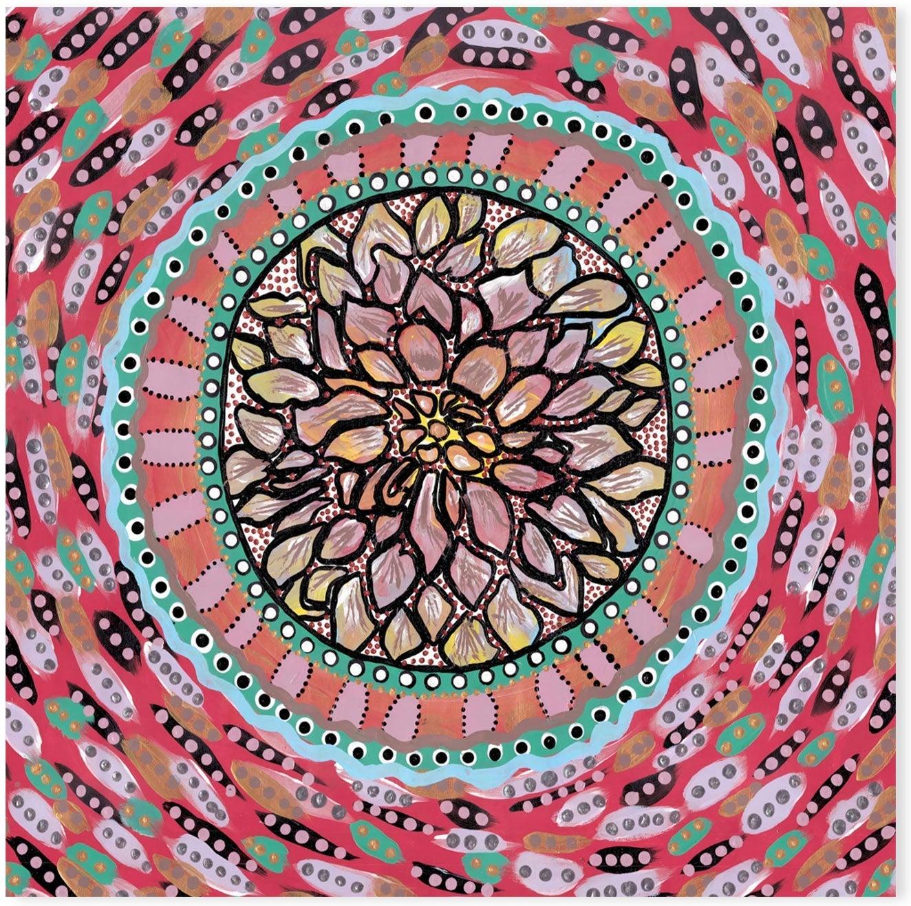 wall-art-print-canvas-poster-framed-Waratah , By Tahni Derbin-GIOIA-WALL-ART