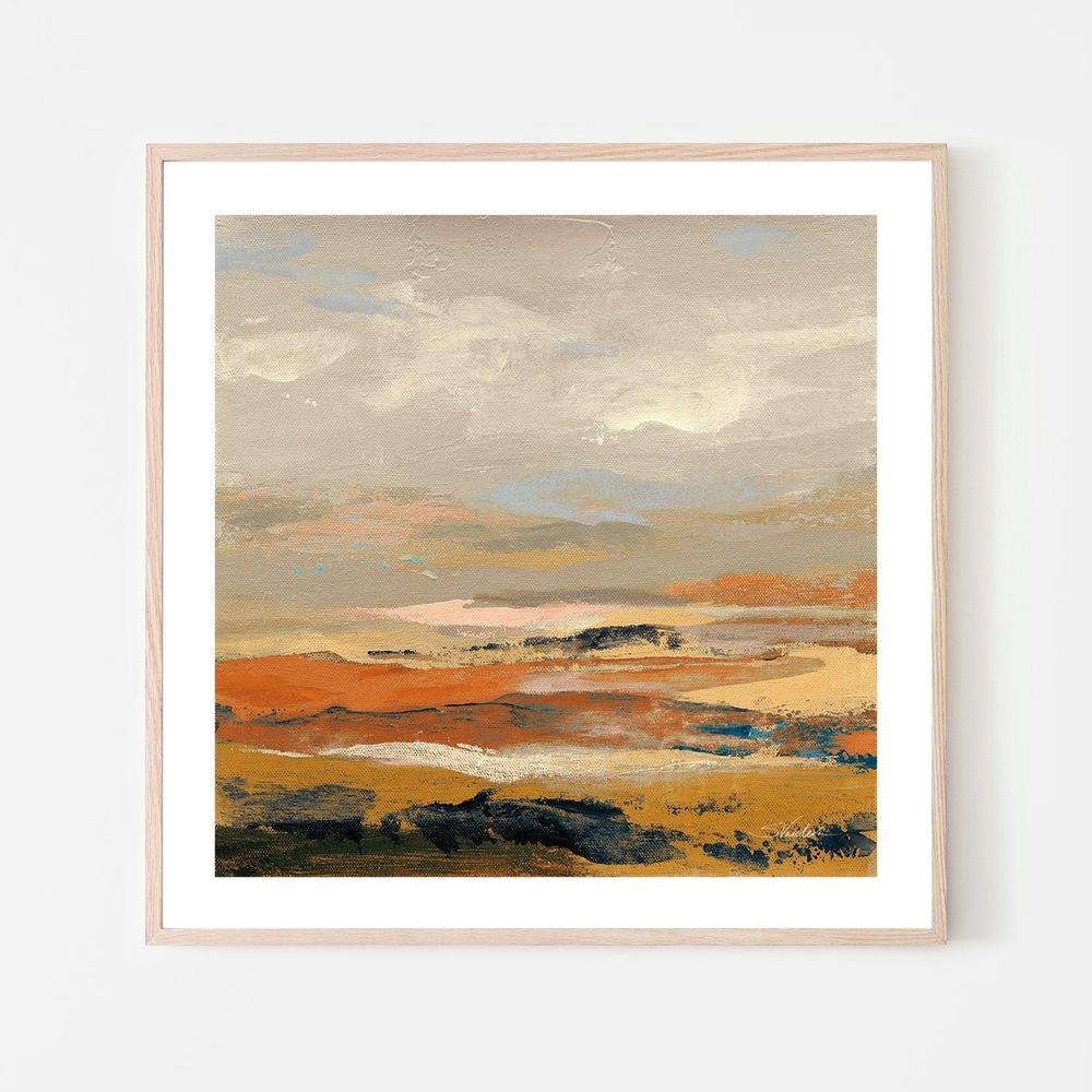wall-art-print-canvas-poster-framed-Warm Bay, Style B-by-Silvia Vassileva-Gioia Wall Art