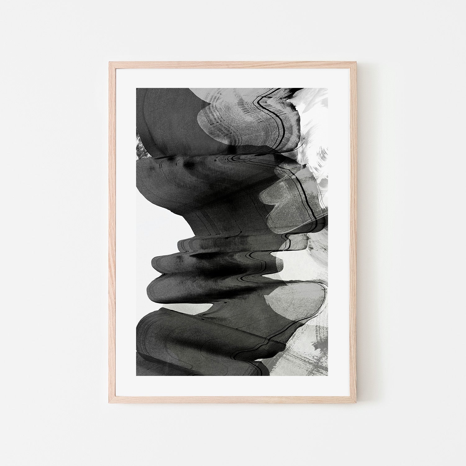 wall-art-print-canvas-poster-framed-Warped, Style A-6