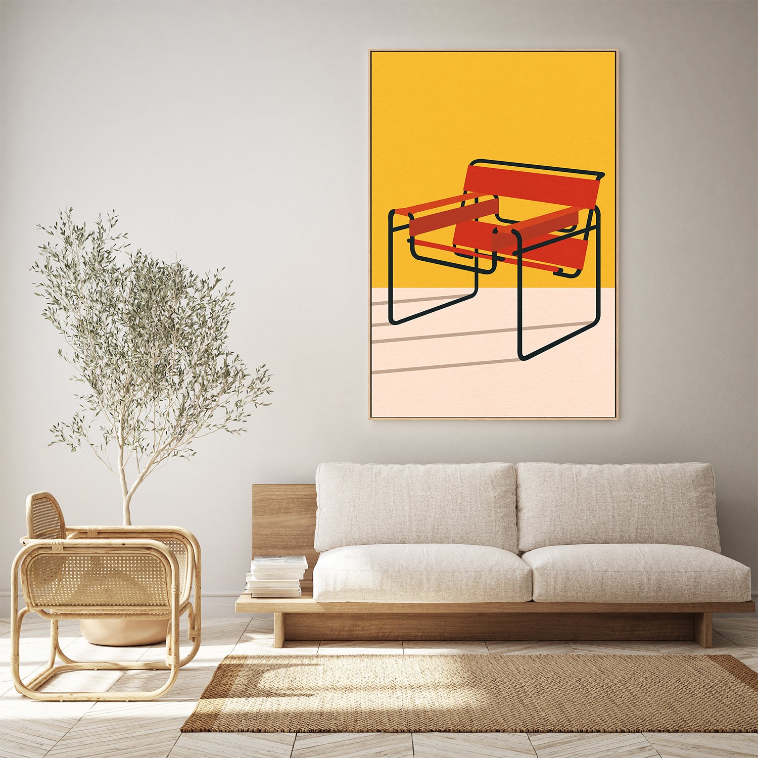 wall-art-print-canvas-poster-framed-Wassily Chair Marcel Breuer-7