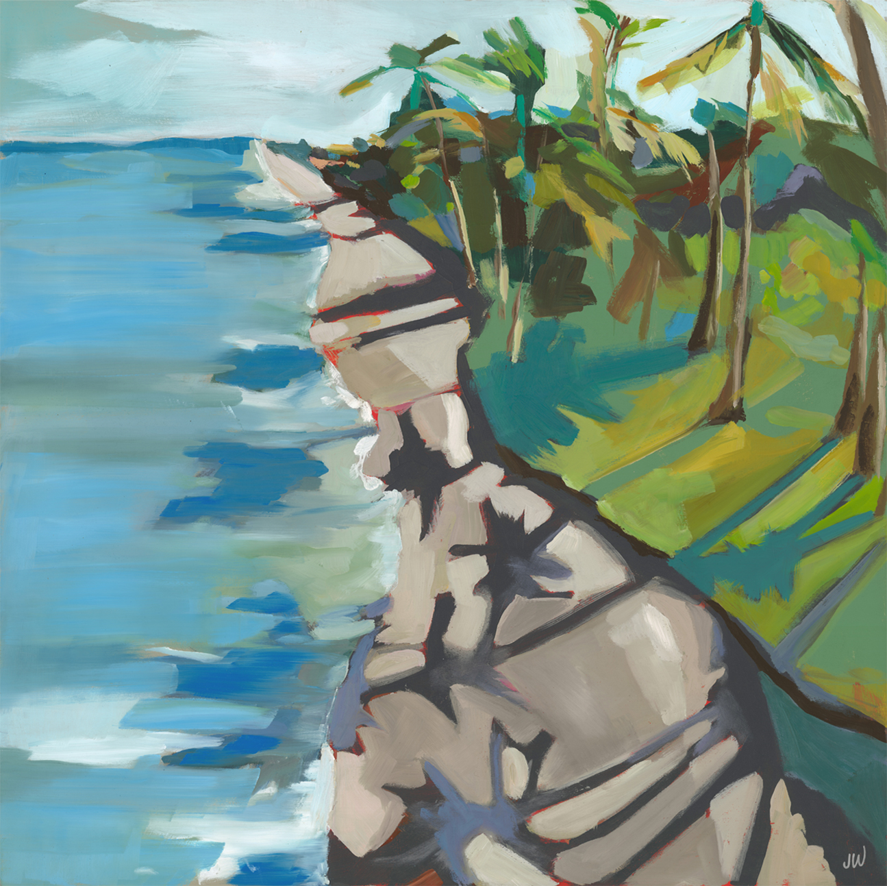 wall-art-print-canvas-poster-framed-Water’s Edge , By Jenny Westenhofer Art-1