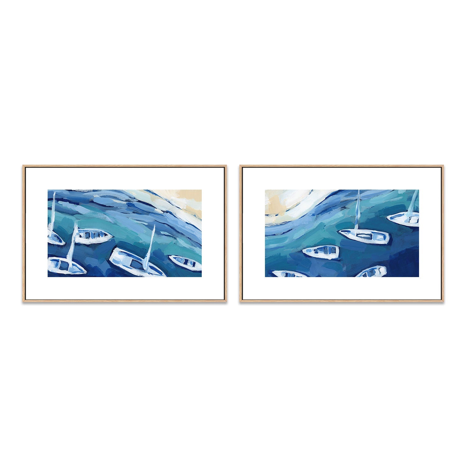 wall-art-print-canvas-poster-framed-Waters Of Crete , Style A & B, Set Of 2 , By Jetty Home-6