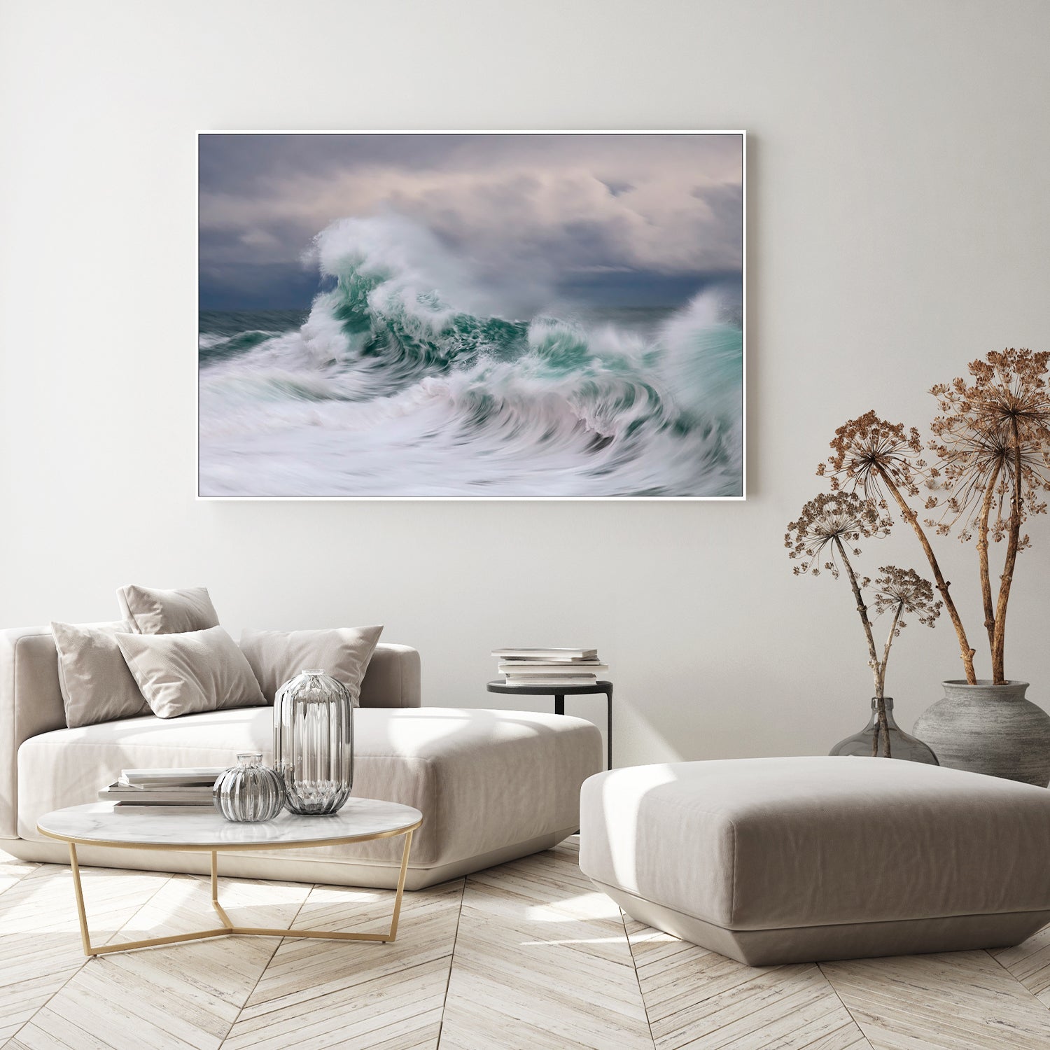 wall-art-print-canvas-poster-framed-Wave-7