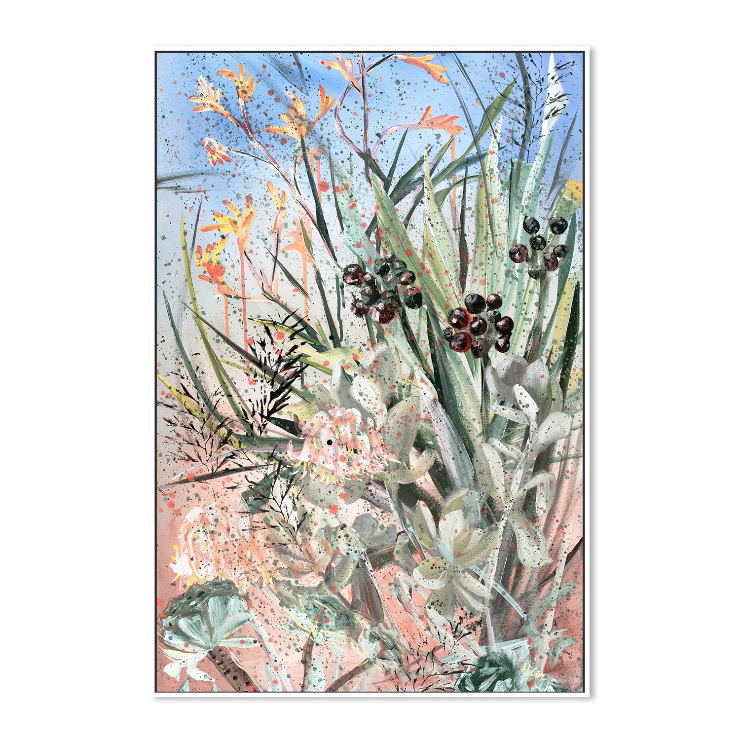 wall-art-print-canvas-poster-framed-We Are One, Australian Garden , By Hsin Lin-5
