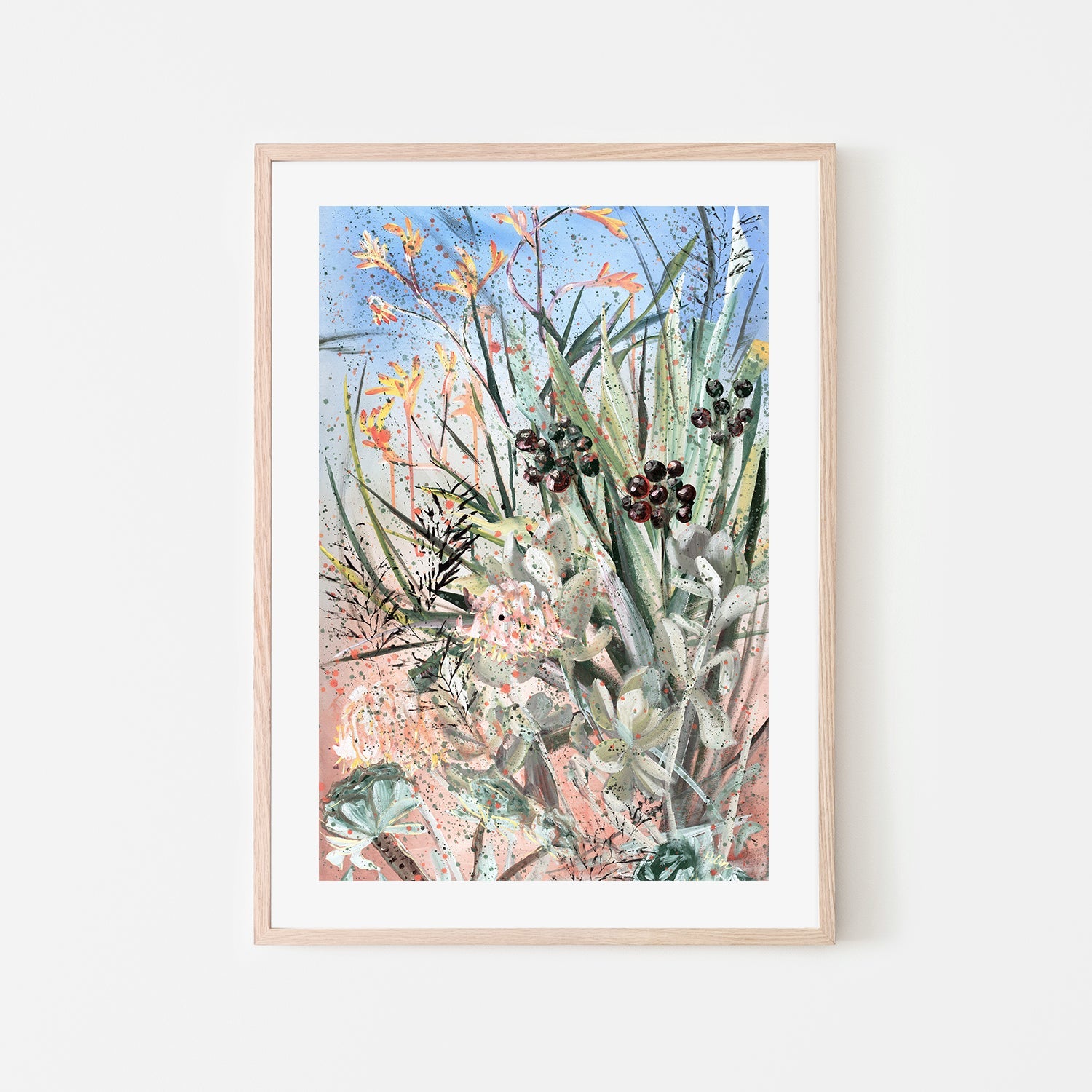 wall-art-print-canvas-poster-framed-We Are One, Australian Garden , By Hsin Lin-6