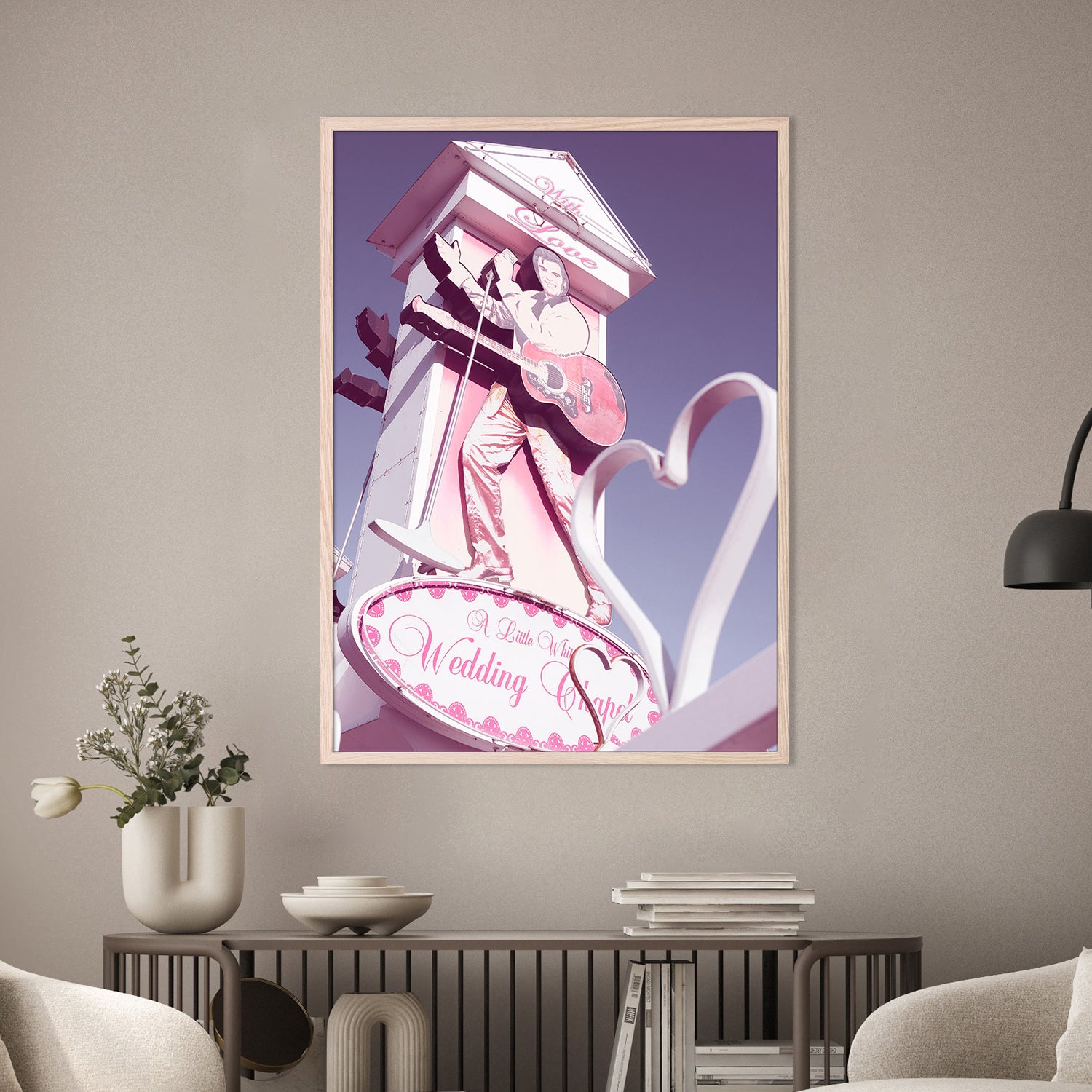 wall-art-print-canvas-poster-framed-Wedding Chappel Elvis Las Vegas-2