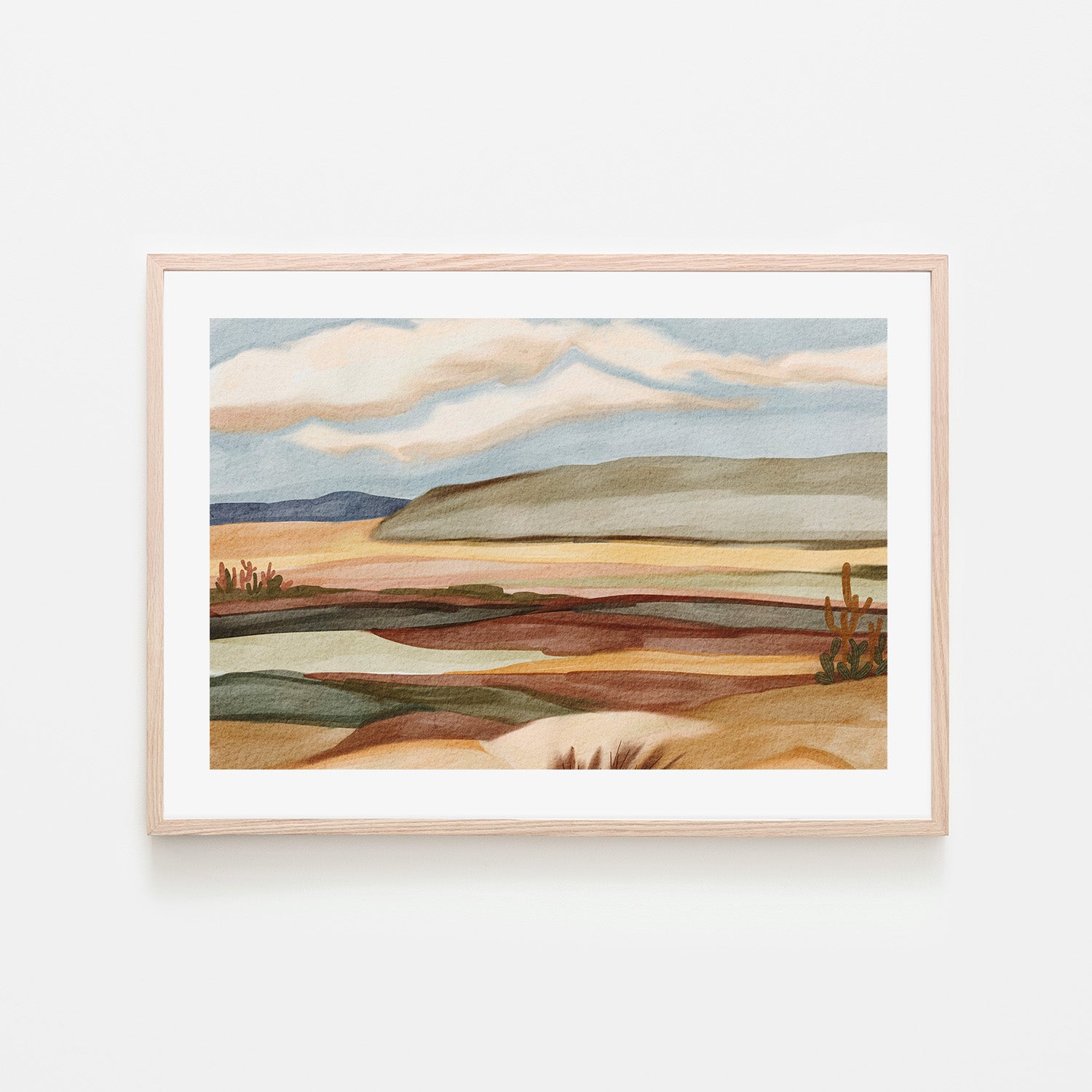 wall-art-print-canvas-poster-framed-Western Americana Landscape , By Nikita Jariwala-6
