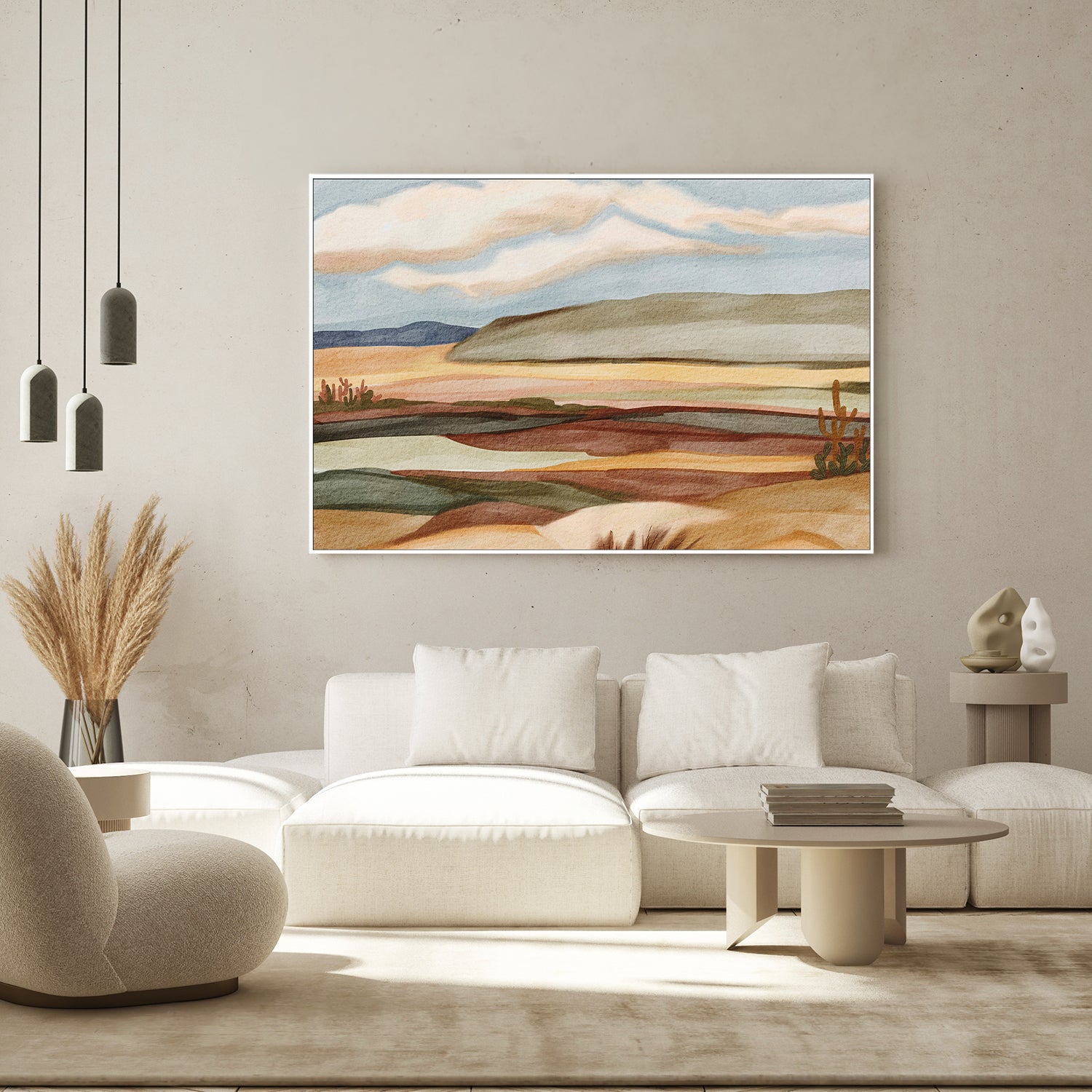 wall-art-print-canvas-poster-framed-Western Americana Landscape , By Nikita Jariwala-7
