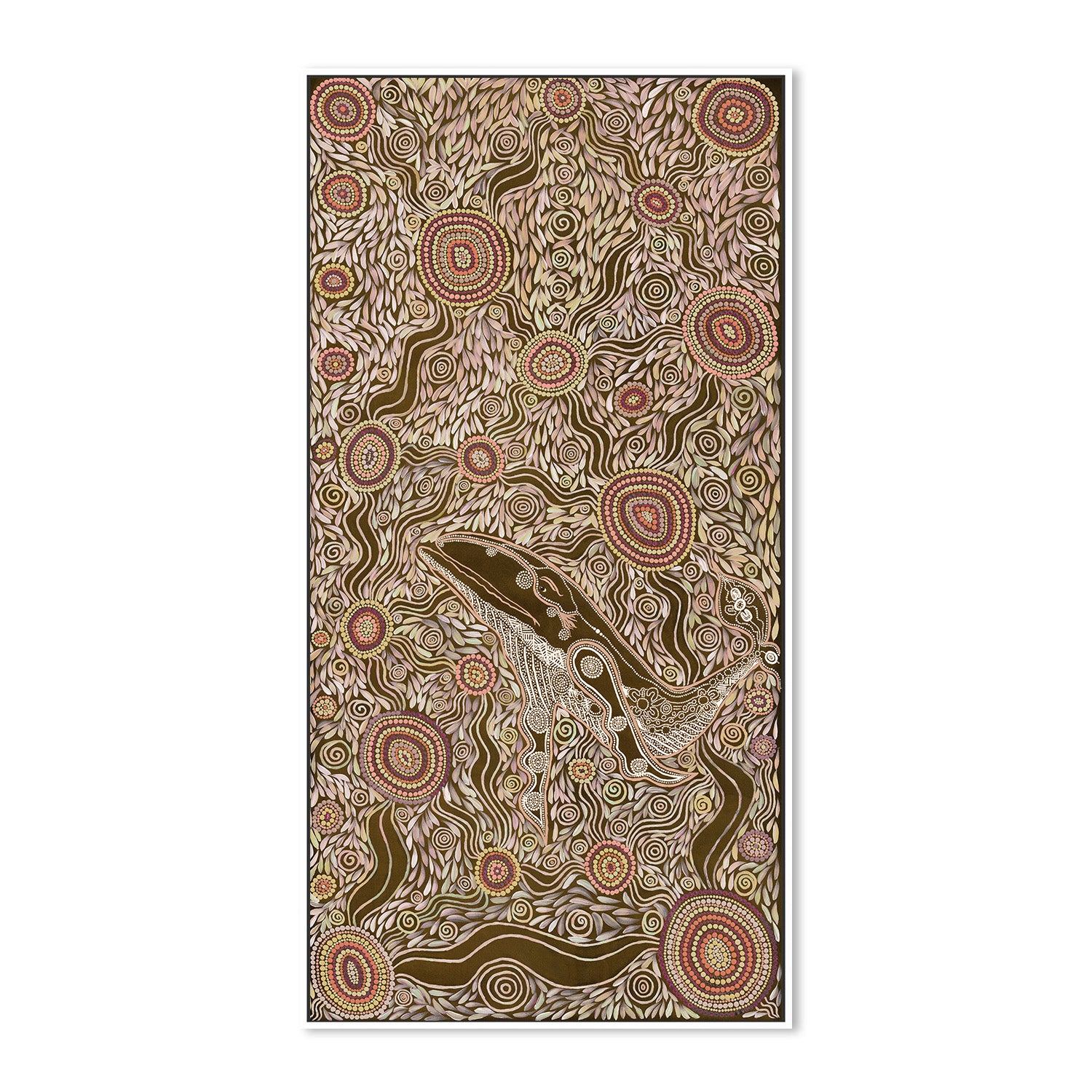 wall-art-print-canvas-poster-framed-Whale Spirit, Mocha Tone , By Emma Rigney-5