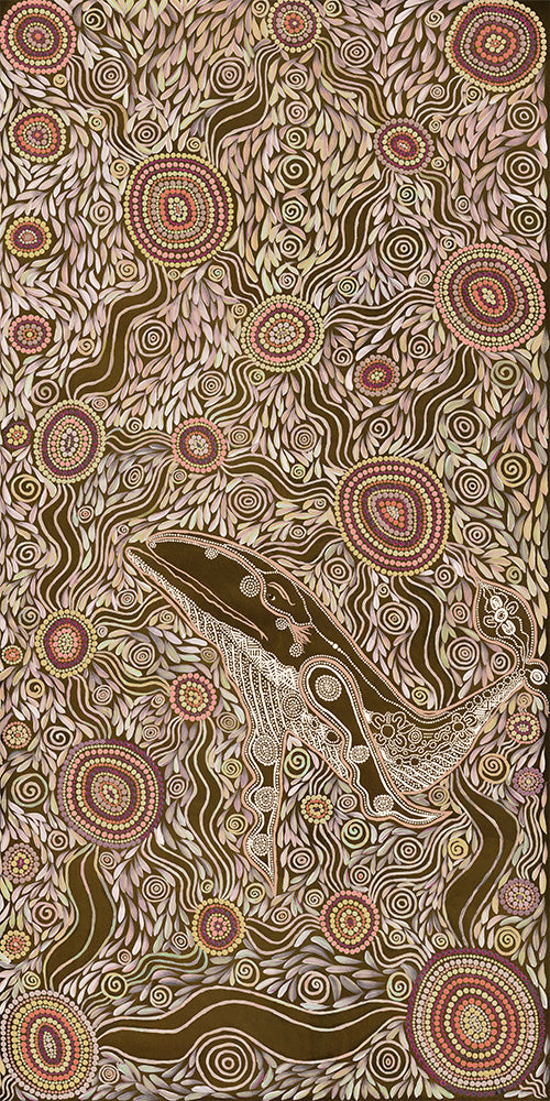 wall-art-print-canvas-poster-framed-Whale Spirit, Mocha Tone , By Emma Rigney-8