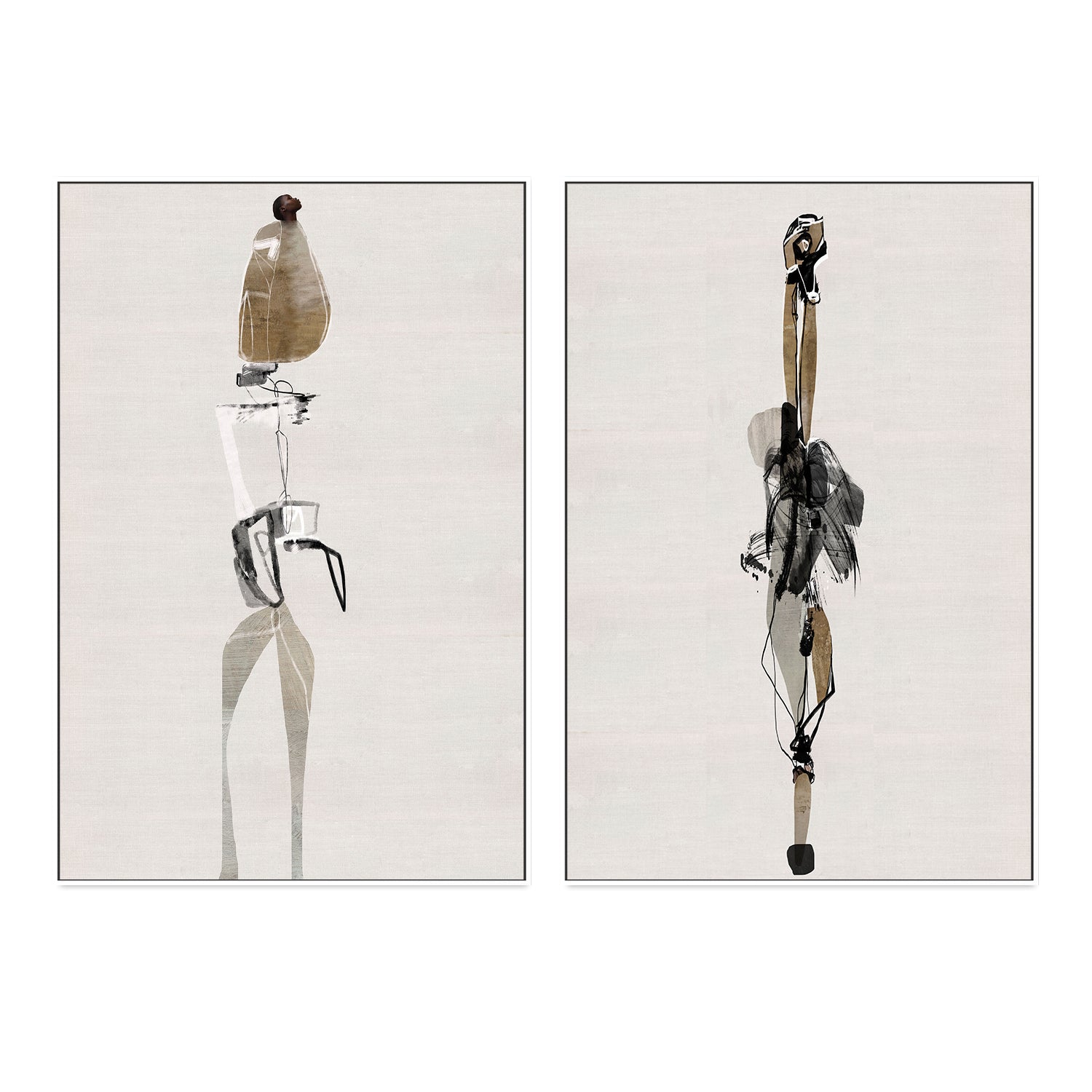 wall-art-print-canvas-poster-framed-Whatever Beyond Africa, Set Of 2 , By Roberto Moro Art-GIOIA-WALL-ART