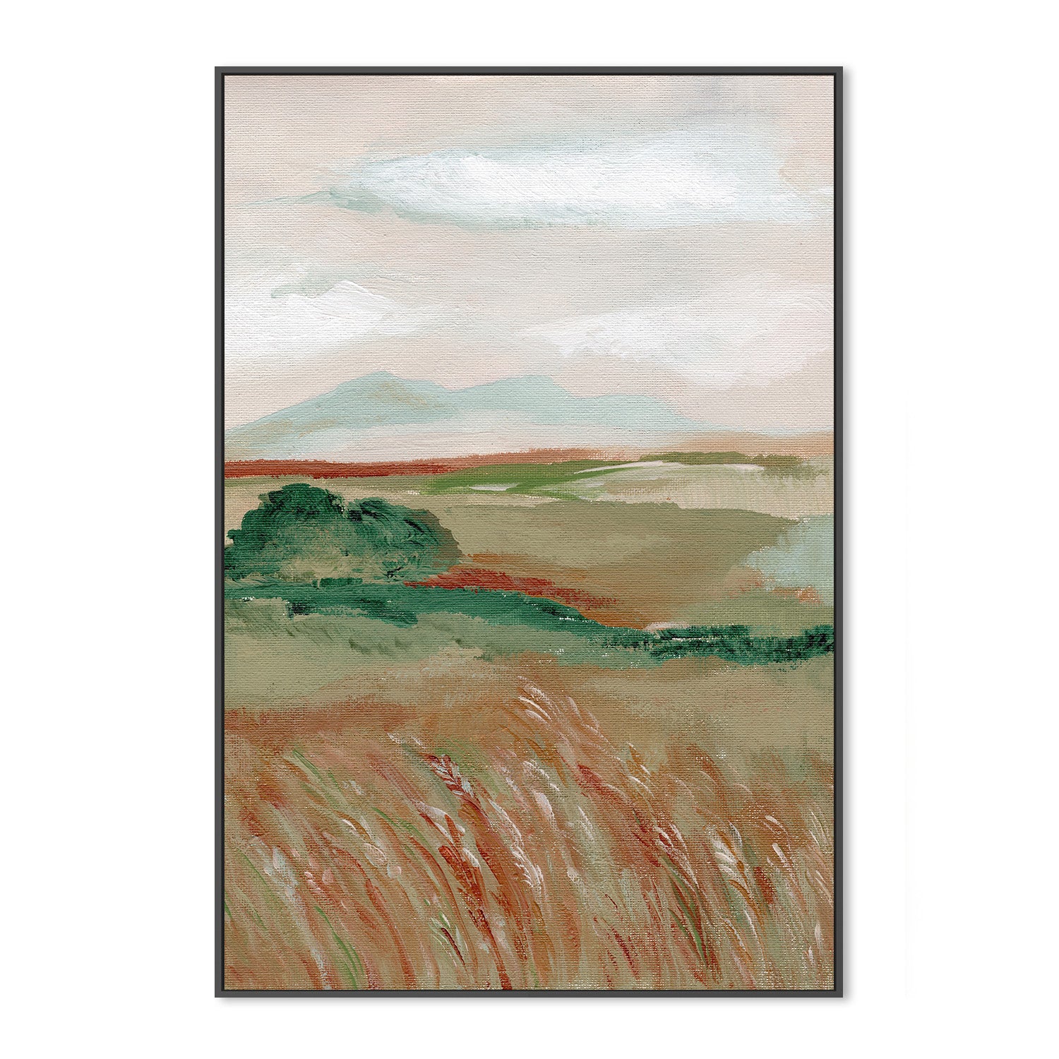 wall-art-print-canvas-poster-framed-Wheat Meadow, Style A , By Nikita Jariwala-3