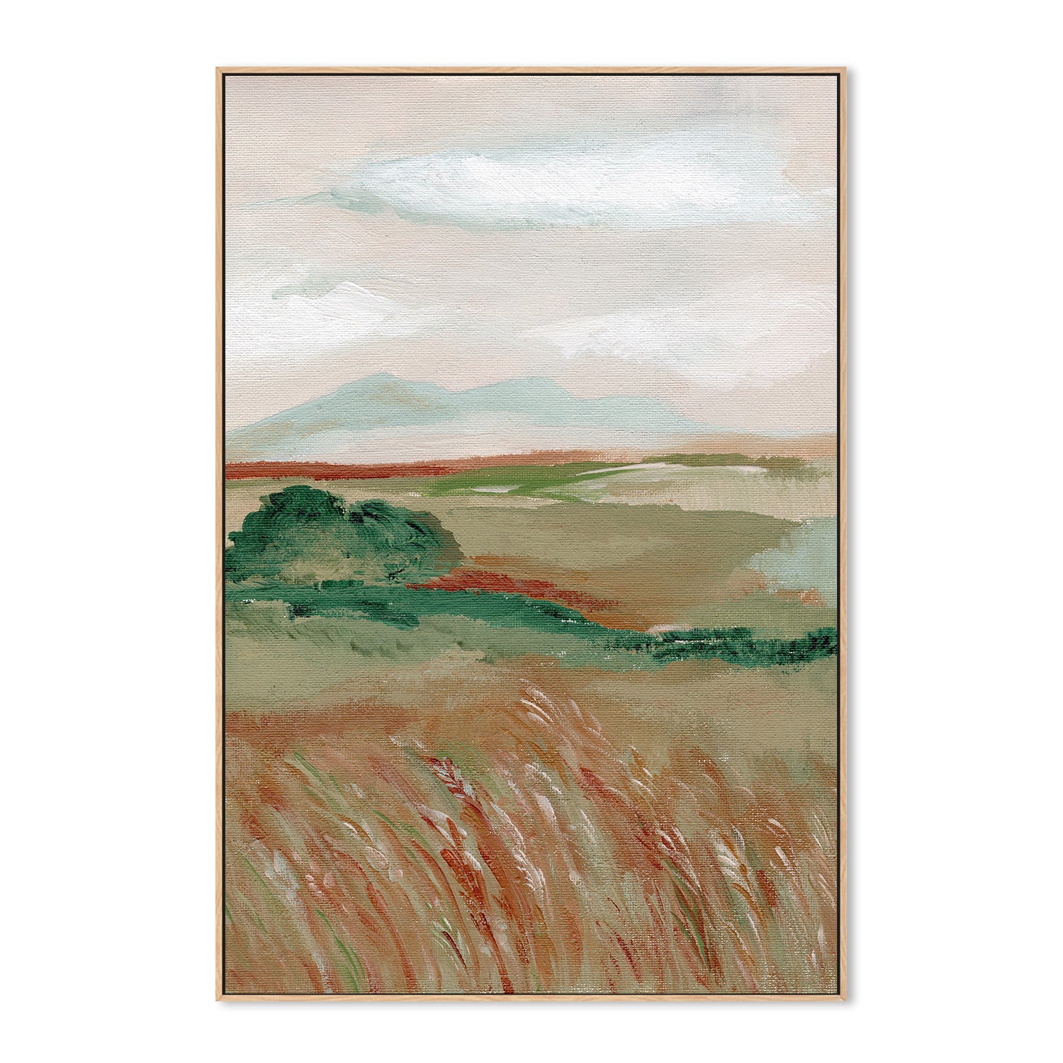 wall-art-print-canvas-poster-framed-Wheat Meadow, Style A , By Nikita Jariwala-4