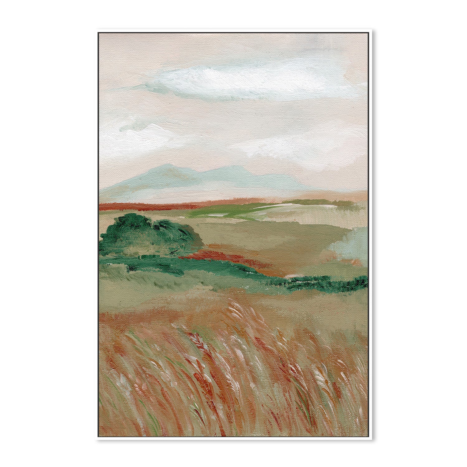 wall-art-print-canvas-poster-framed-Wheat Meadow, Style A , By Nikita Jariwala-5